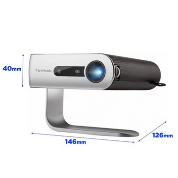 Viewsonic M1+ LED-Beamer (300 lm, 120000:1, 854 x 480 px)