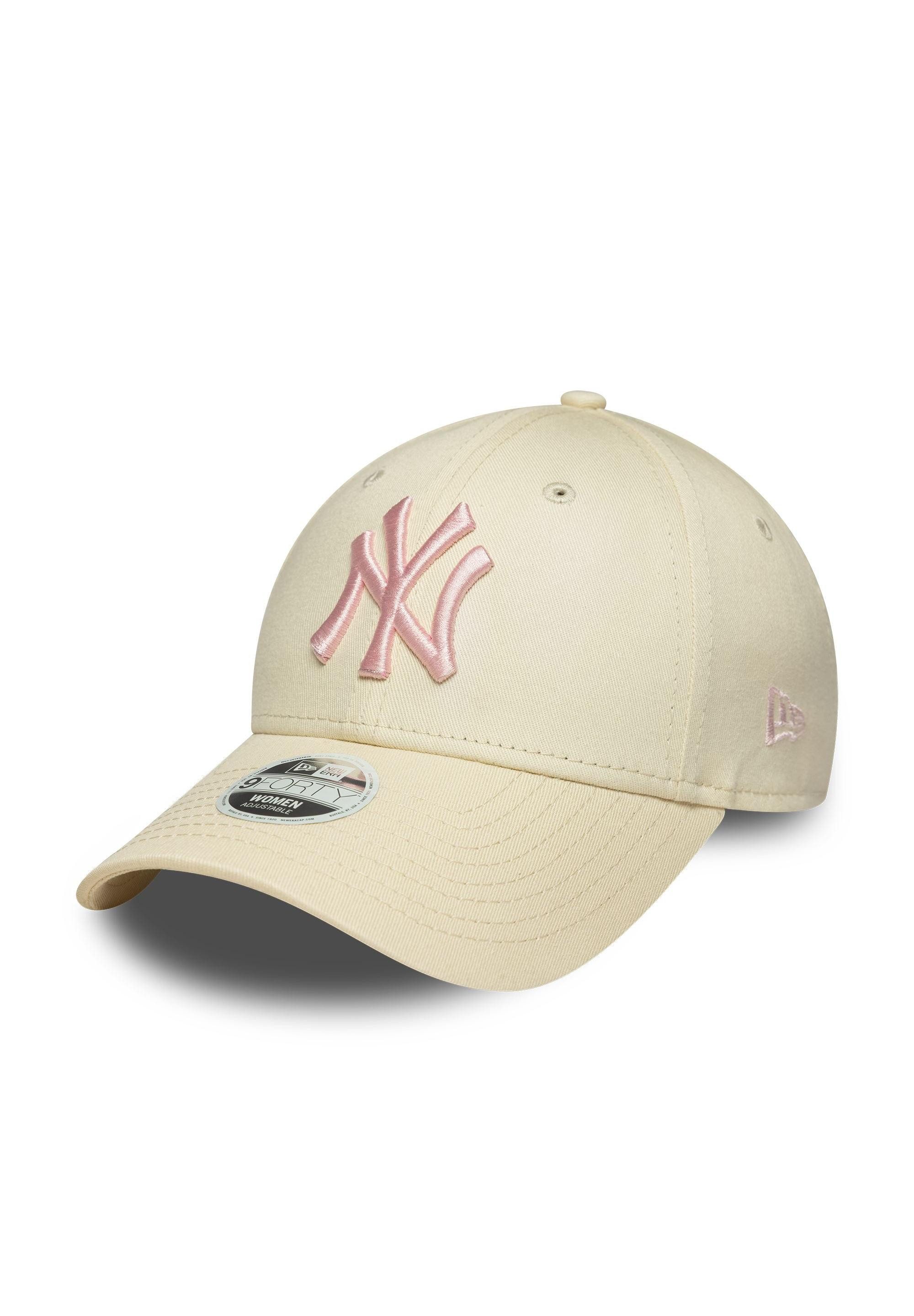 New Era Baseball Cap New York Yankees New Era League Essential 9Forty Women Cap Beige (1-St)