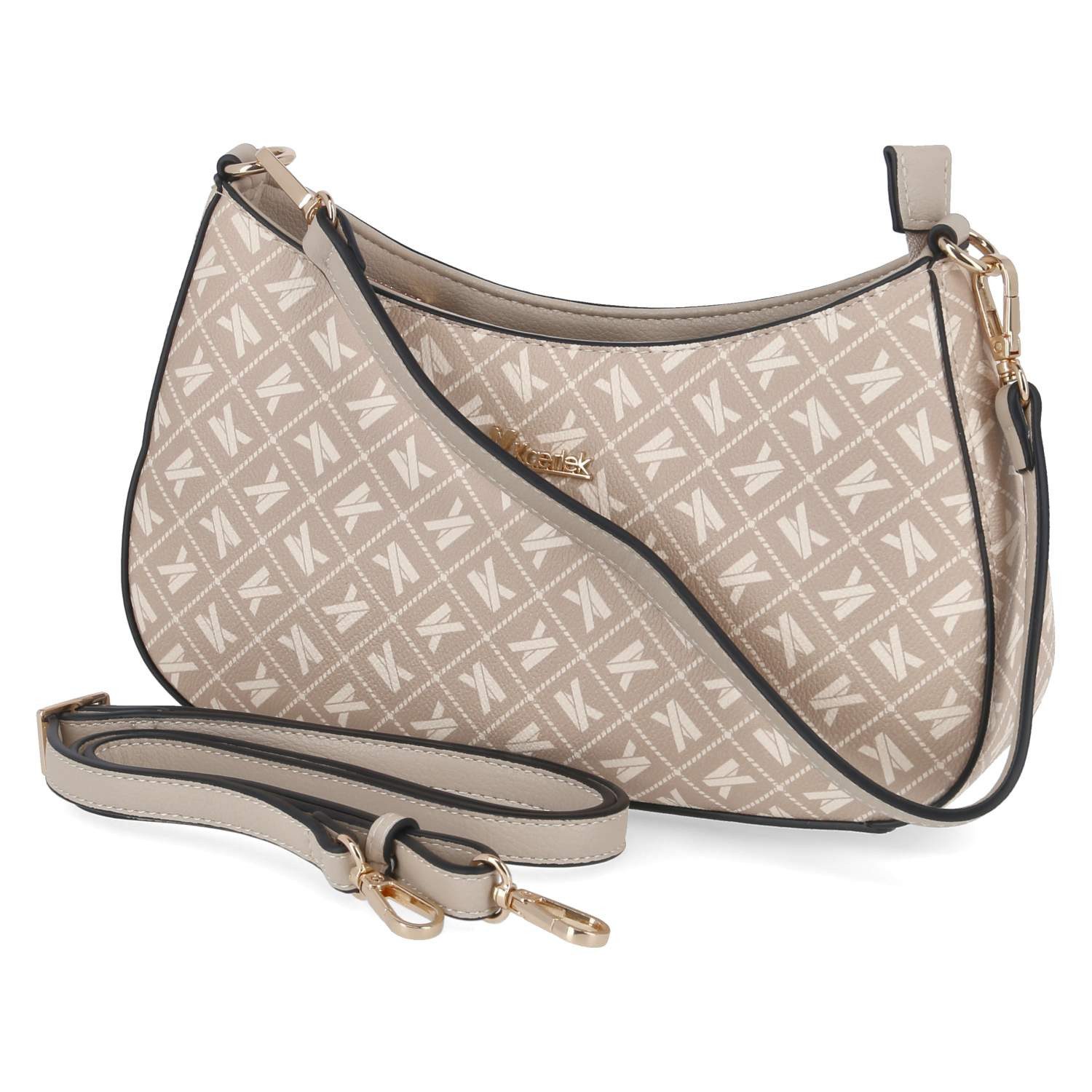 Handtasche Kaerlek 1006084-104 Damen Umhängetaschen Kunstleder beige