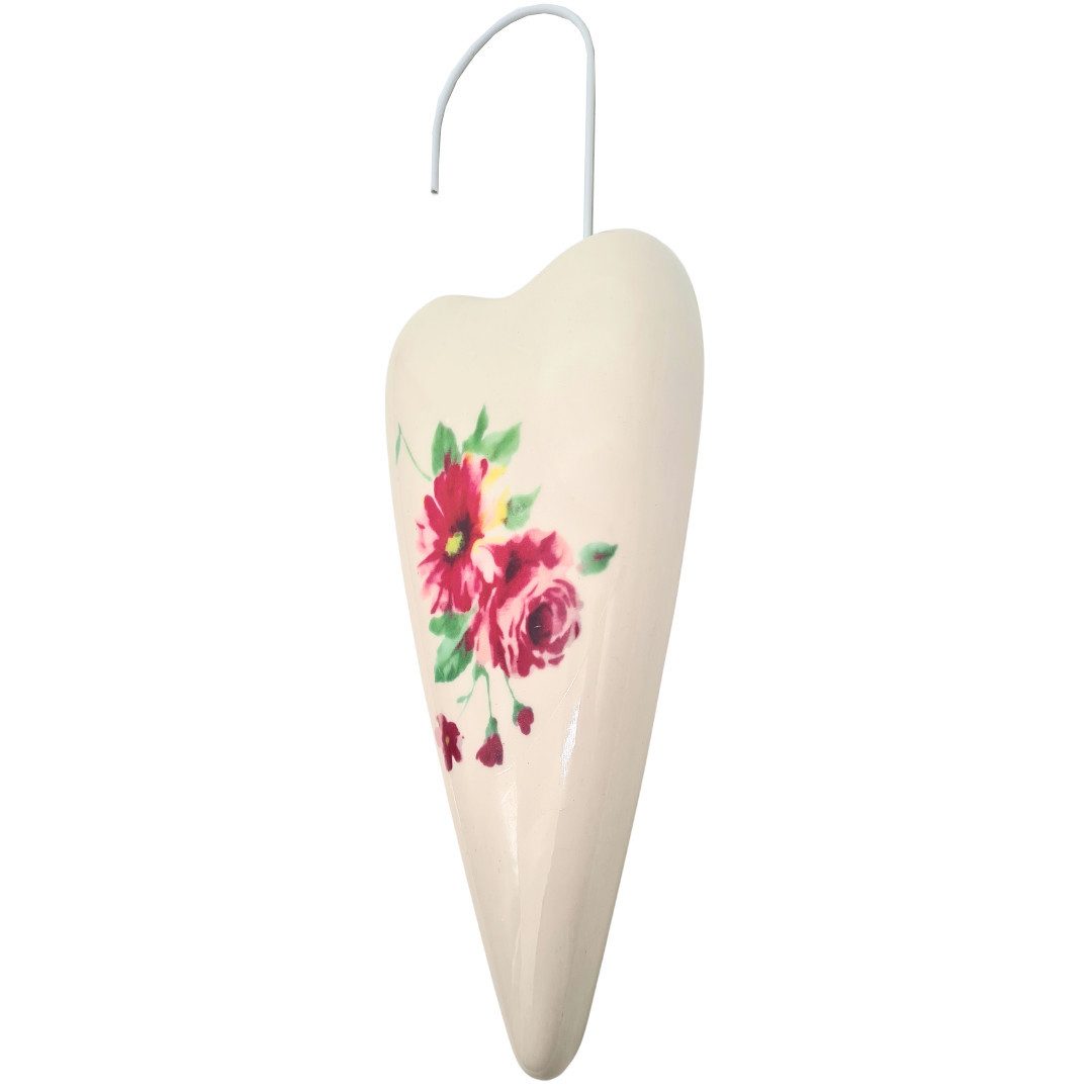 abc HOME Luftbefeuchter Keramik Heizung 2er Set – Heizkörper-Verdunster Herz – Bild 3 von 4
