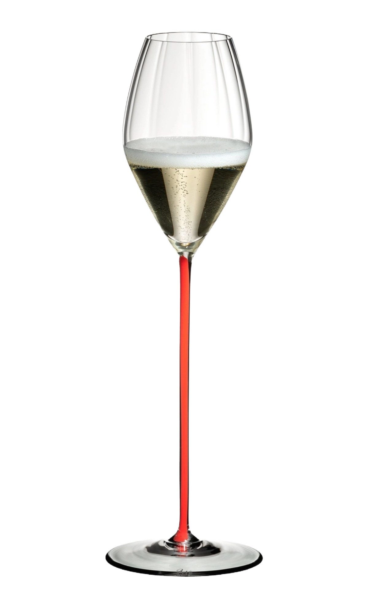RIEDEL THE WINE GLASS COMPANY Champagnerglas Riedel High Performance Champagne Glass Rot, Kristallglas