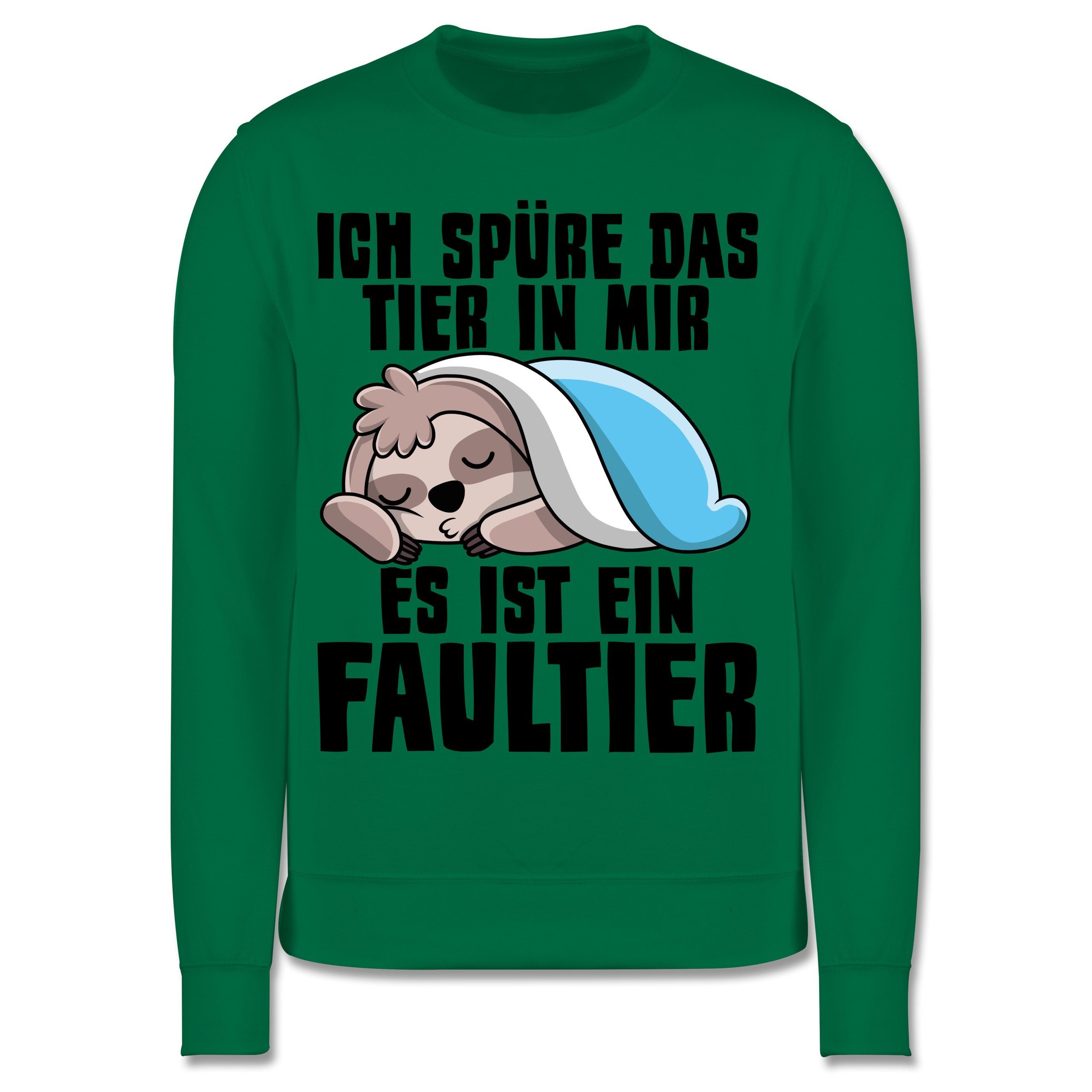 Shirtracer Sweatshirt »Ich spüre das Tier in mir, es ist ein Faultier