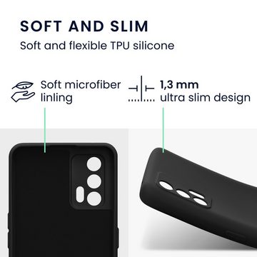 kwmobile Handyhülle Slim Case für Realme GT (5G), Hülle Silikon Handy - Handyhülle gummiert