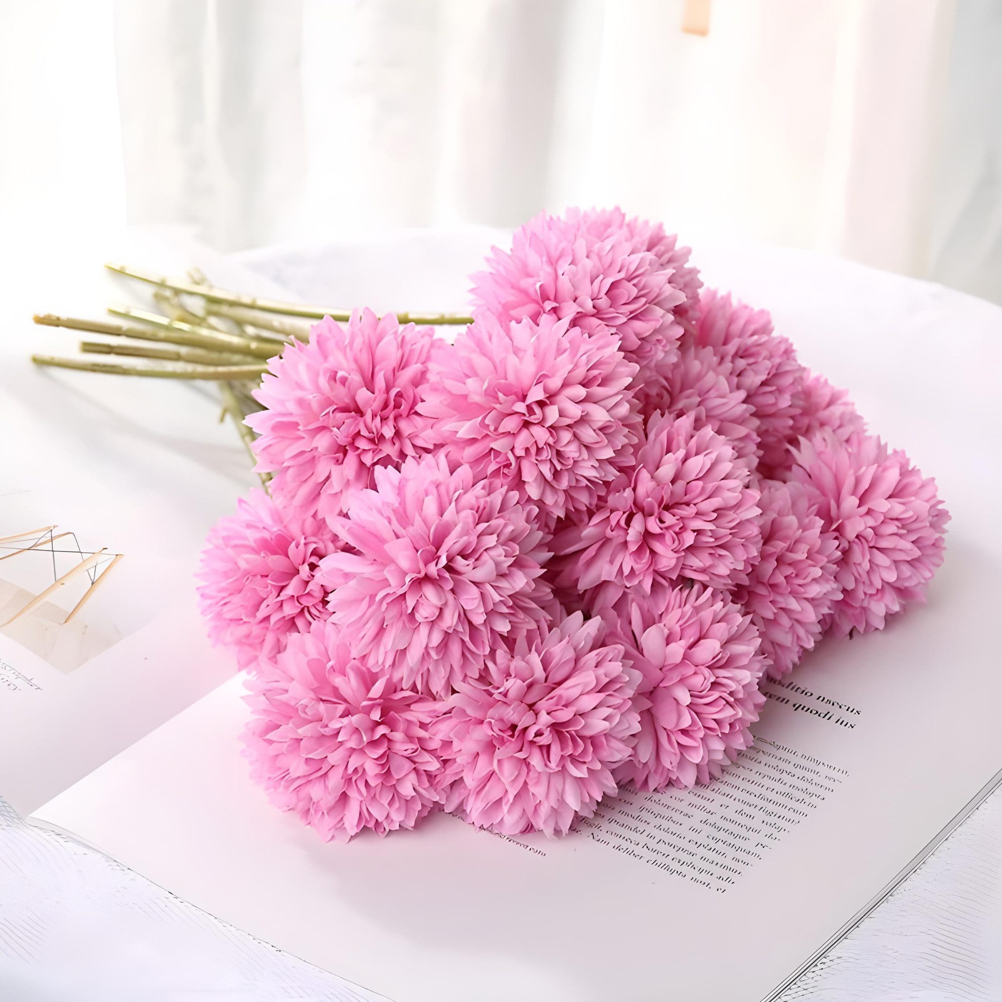 Kunstblumenstrauß Blumenstrauß, Kunstrosen, Hortensien, Kunstblumen Bündel günstig online kaufen