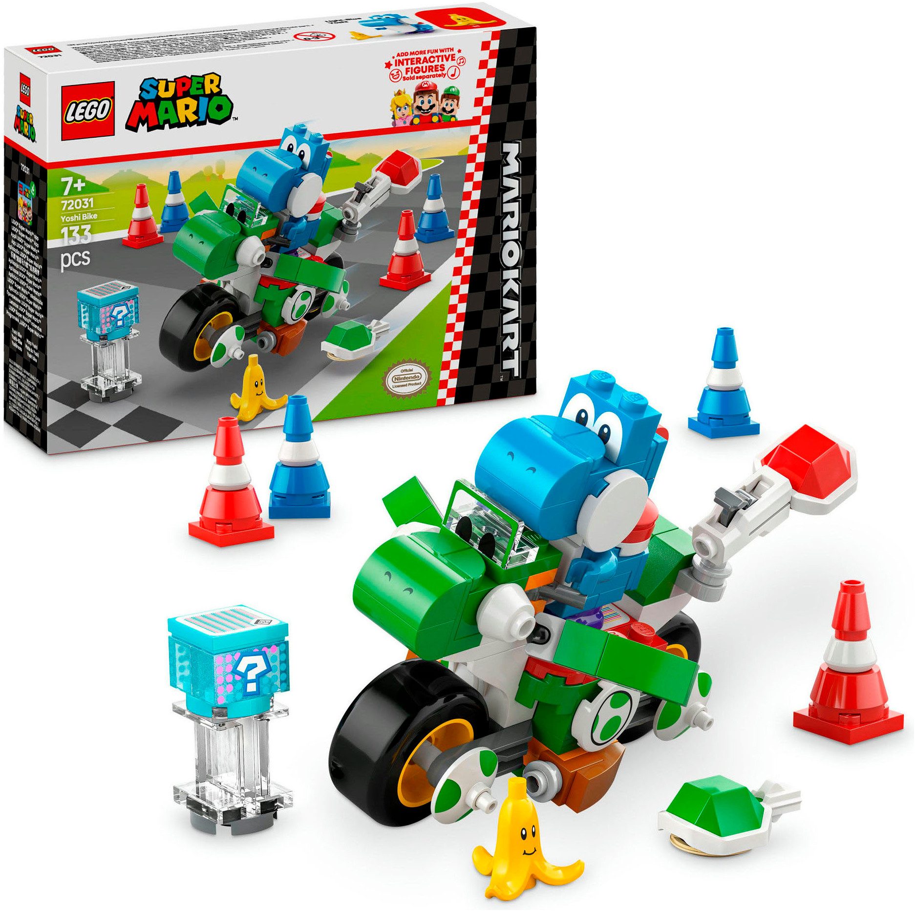 LEGO® Mario Kart™ – Yoshi–Bike (72031), LEGO Super Mario Konstruktionsspiel günstig online kaufen