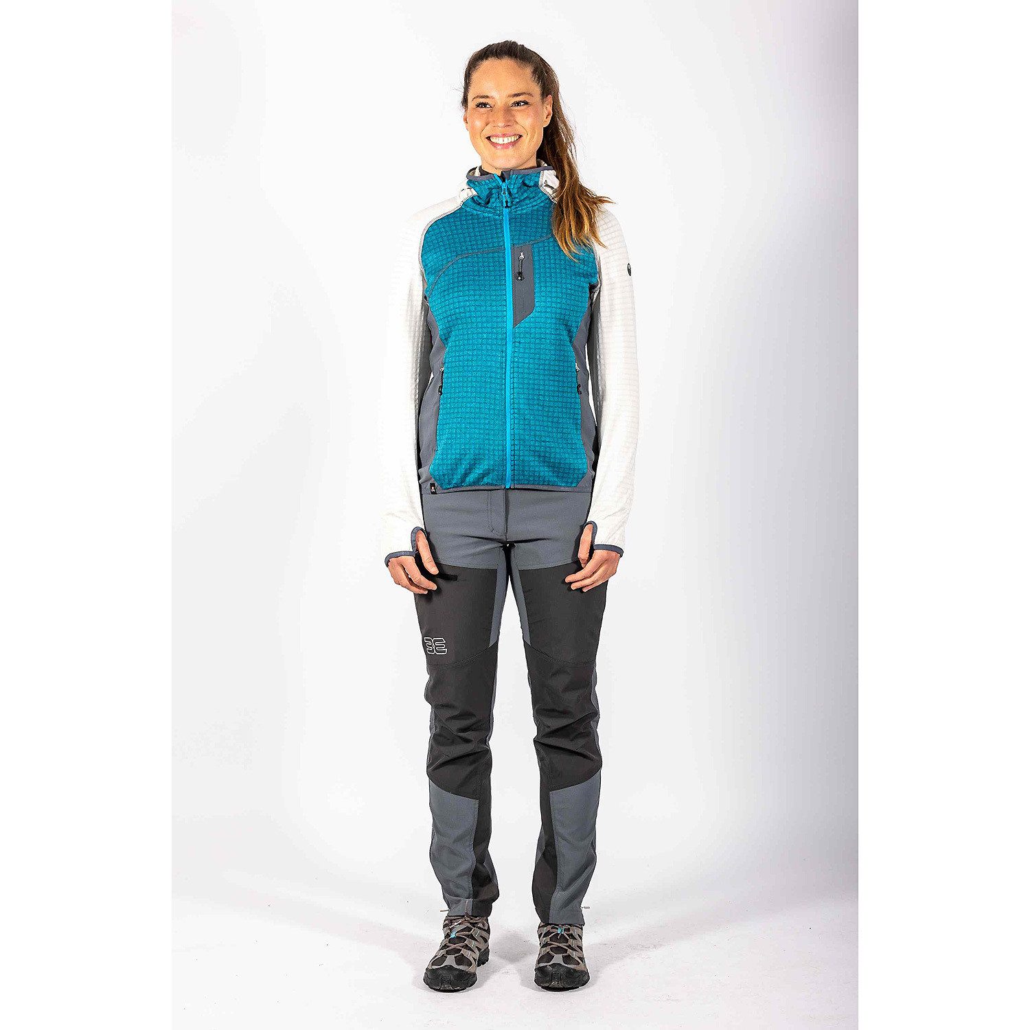Maul Sport® Fleecejacke Stretchfleecejacke Chiemgau II mit Kapuze