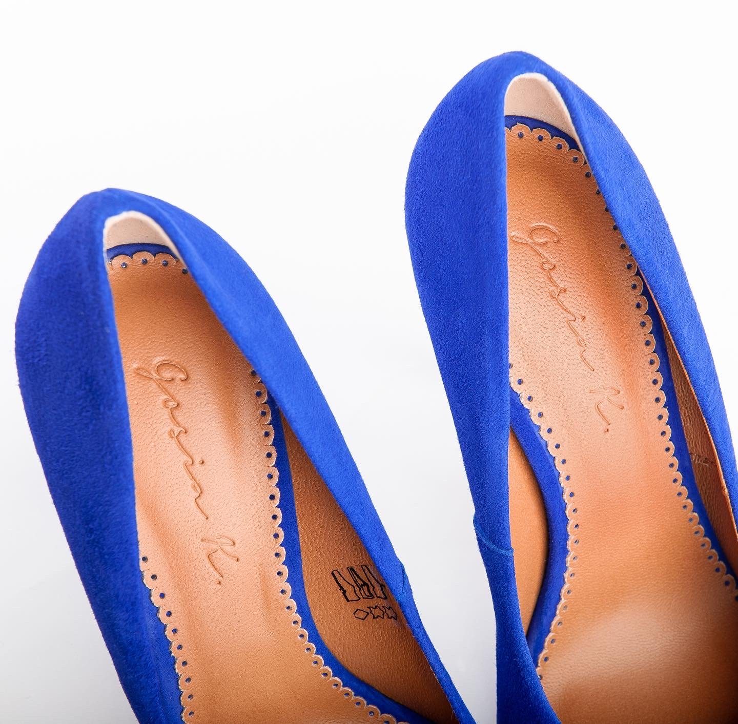 GosiaK. "Mariam" High-Heel-Pumps aus edlem Wildleder günstig online kaufen