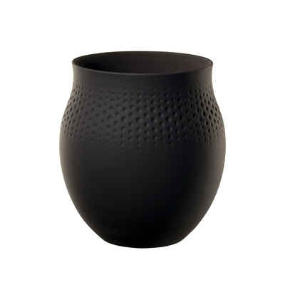 Villeroy & Boch Dekovase Manufacture Collier noir Vase Perle groß (1 St)