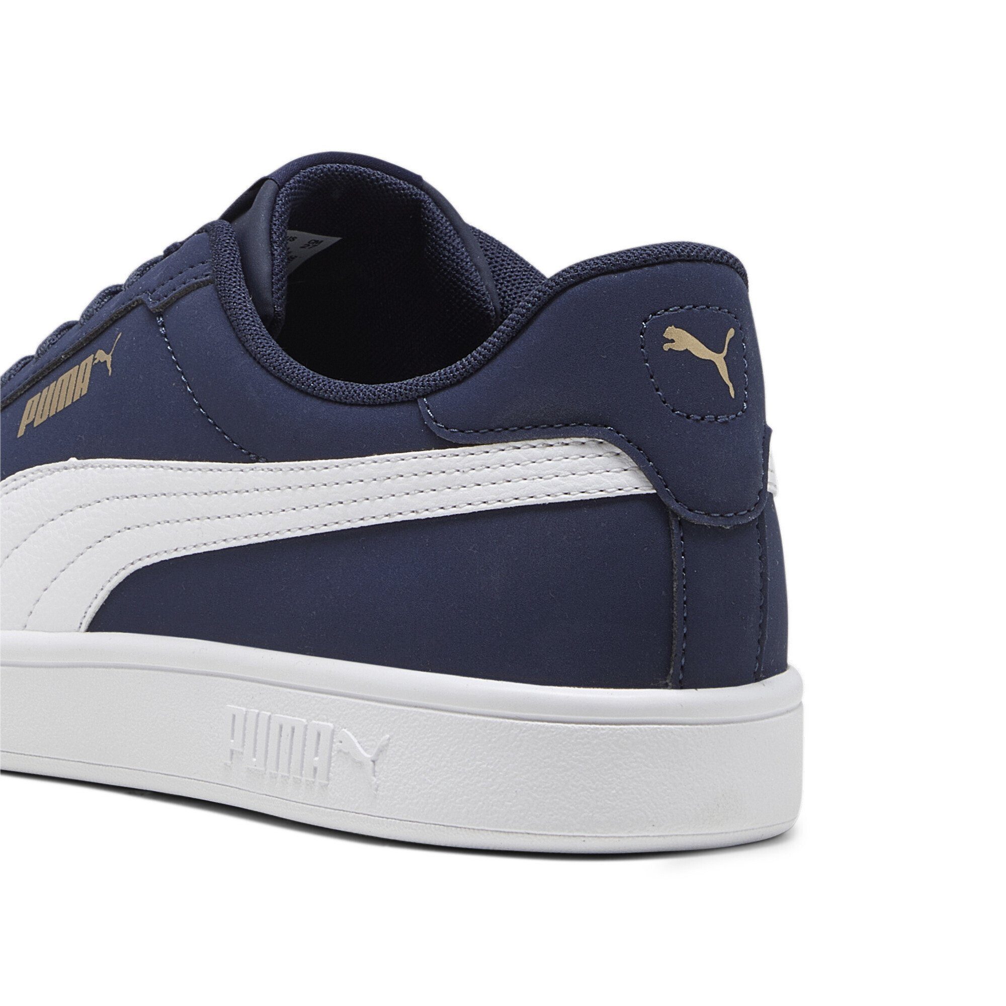Blue PUMA PUMA 3.0 Navy Erwachsene White Sneaker Gold Smash Buck Sneakers