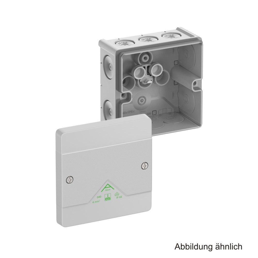 SPELSBERG Spelsberg Abox 040-L Abzweigkasten leer, IP66, 102 x 102 x 57mm, 80440 Audio- & Video-Kabel