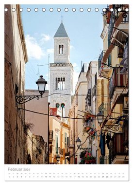 CALVENDO Wandkalender Apulien (Tischkalender 2024 DIN A5 hoch), CALVENDO Monatskalender