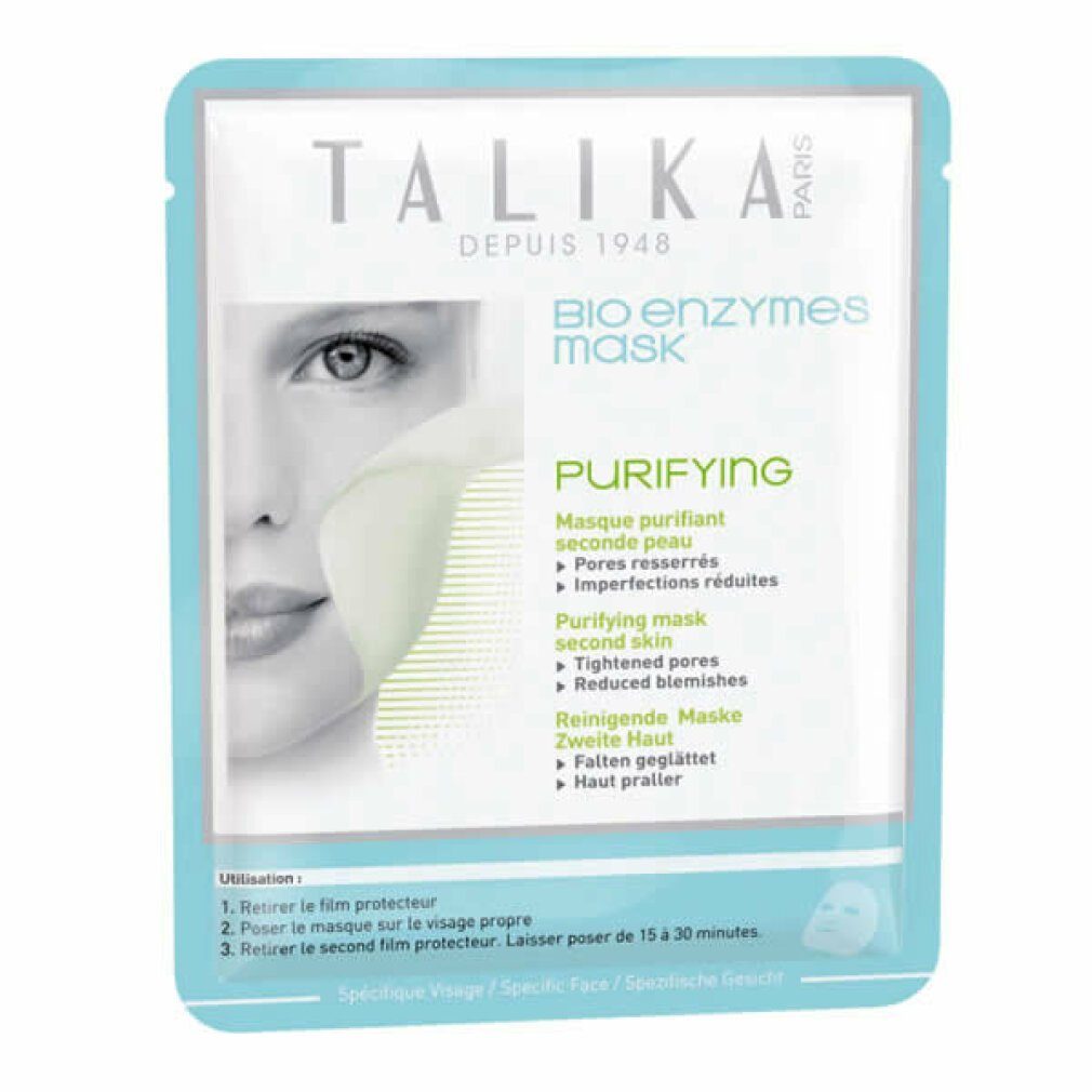 Gesichtsmaske Talika Enzymes Reinigende Talika 1 Maske Stück Bio