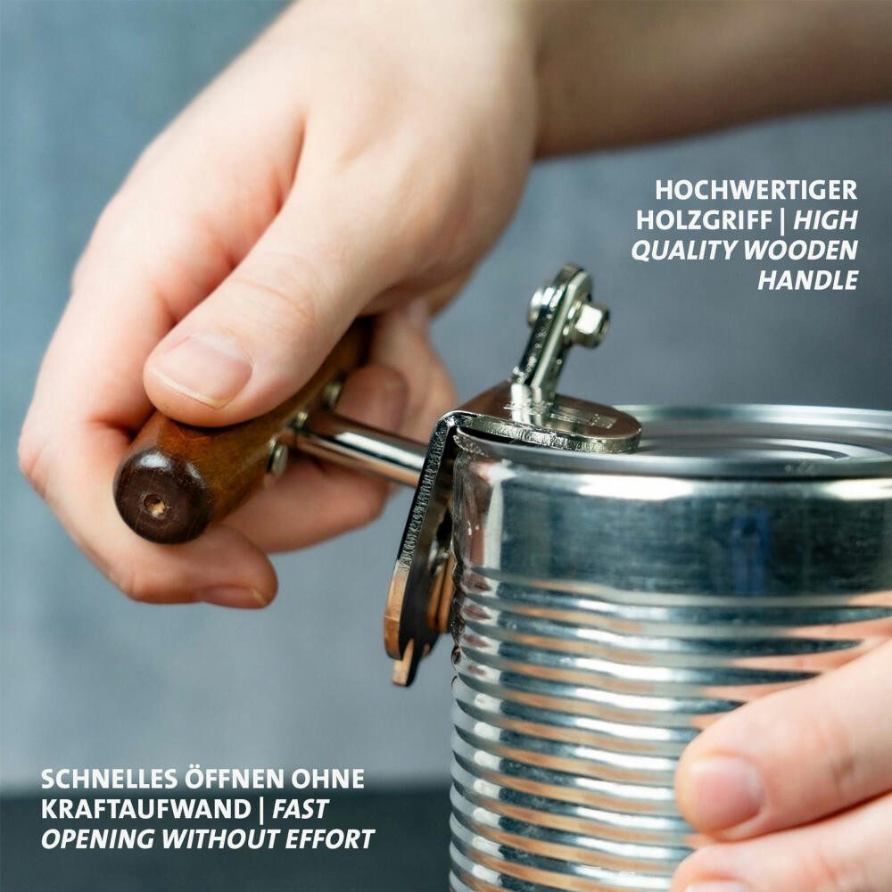 WESTMARK Dosenöffner für den gewerblichen Gebrauch, Profidosenöffner, Titan, für Privat oder Gastronomie – Bild 5 von 5