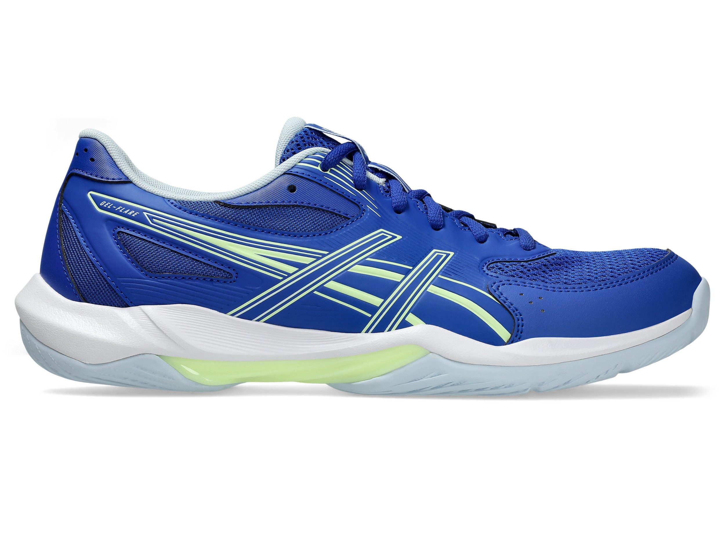Asics GEL-FLARE 12 ASICS BLUE/ILLUMINATE YELLOW Handballschuh