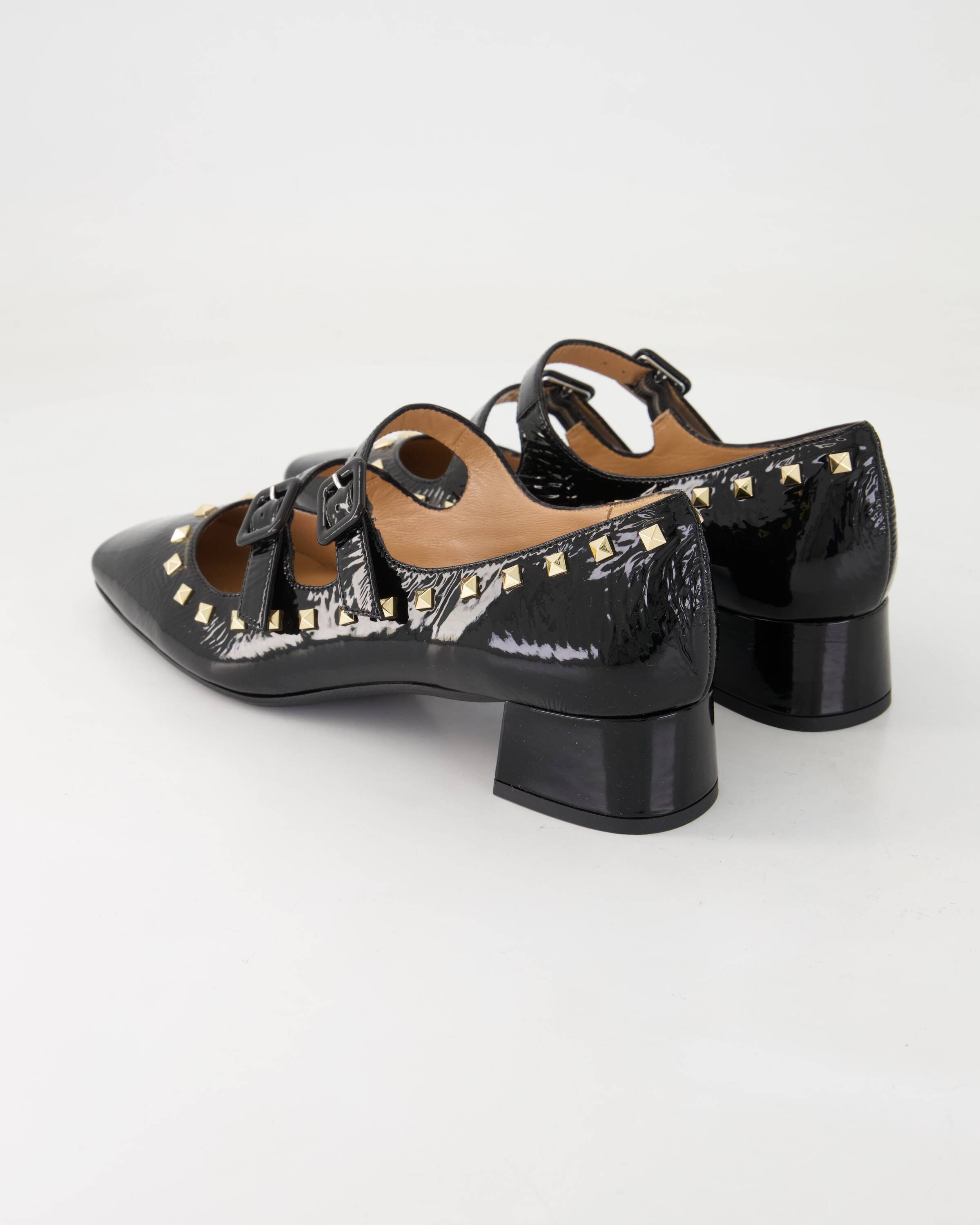 George Watts A649-Cu-F-M Mary-Jane-Schuhe Obermaterial: Beschichtetes Leder