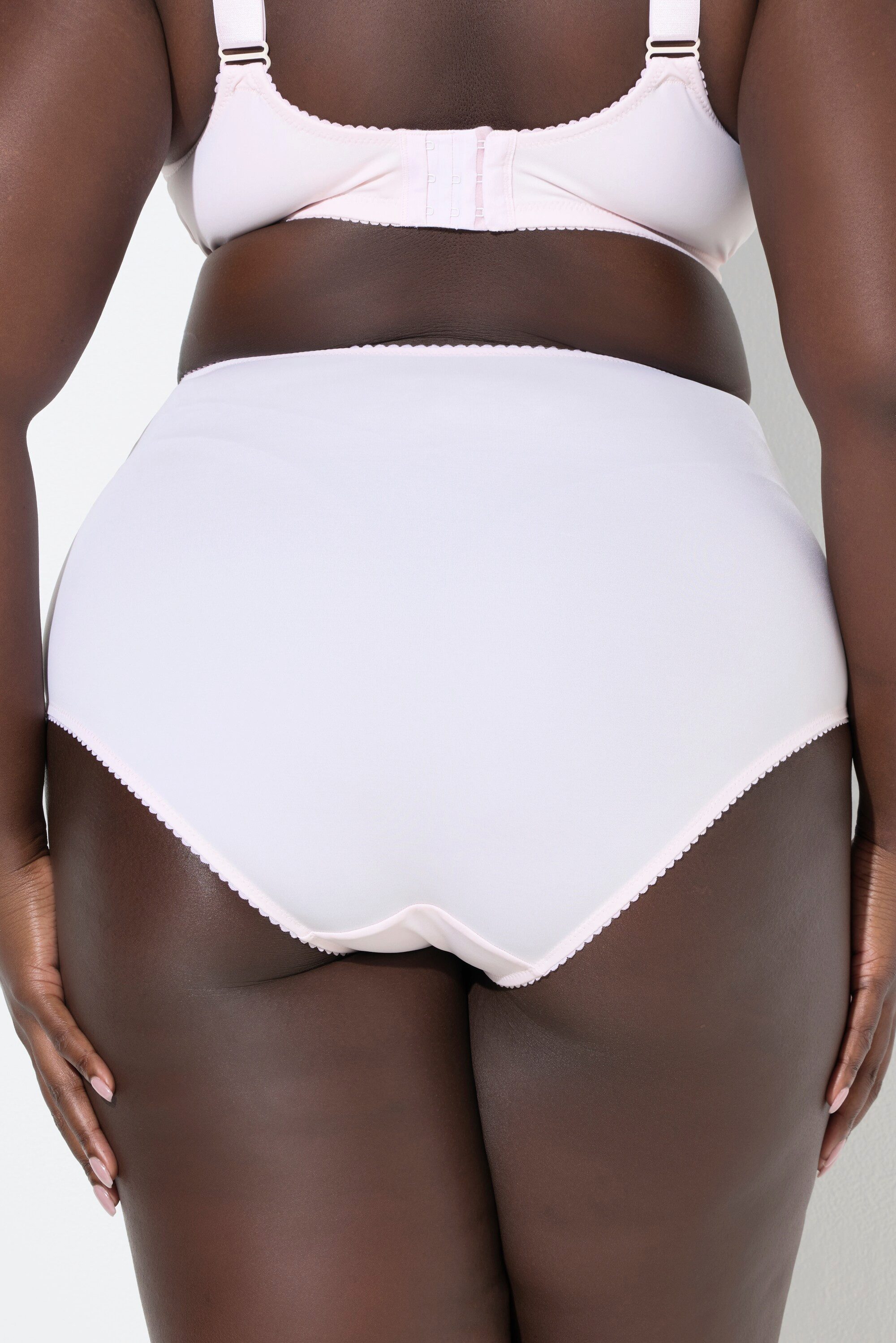 Ulla Popken Slip Maxislip seitliche Spitze Mikrofaser