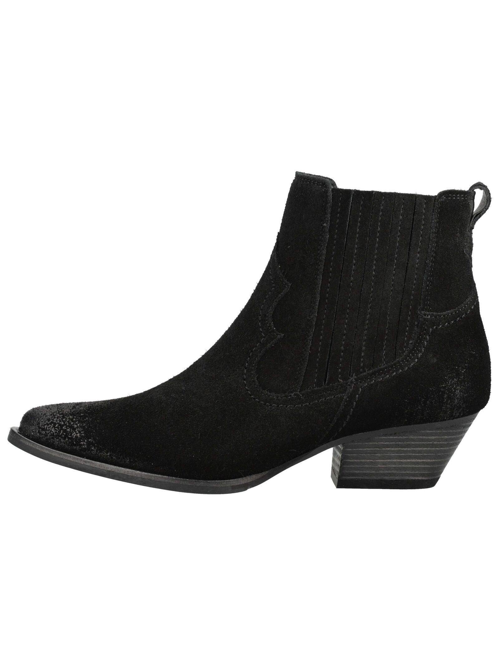 Paul Green Paul Green Stiefelette Veloursleder Bikerboots