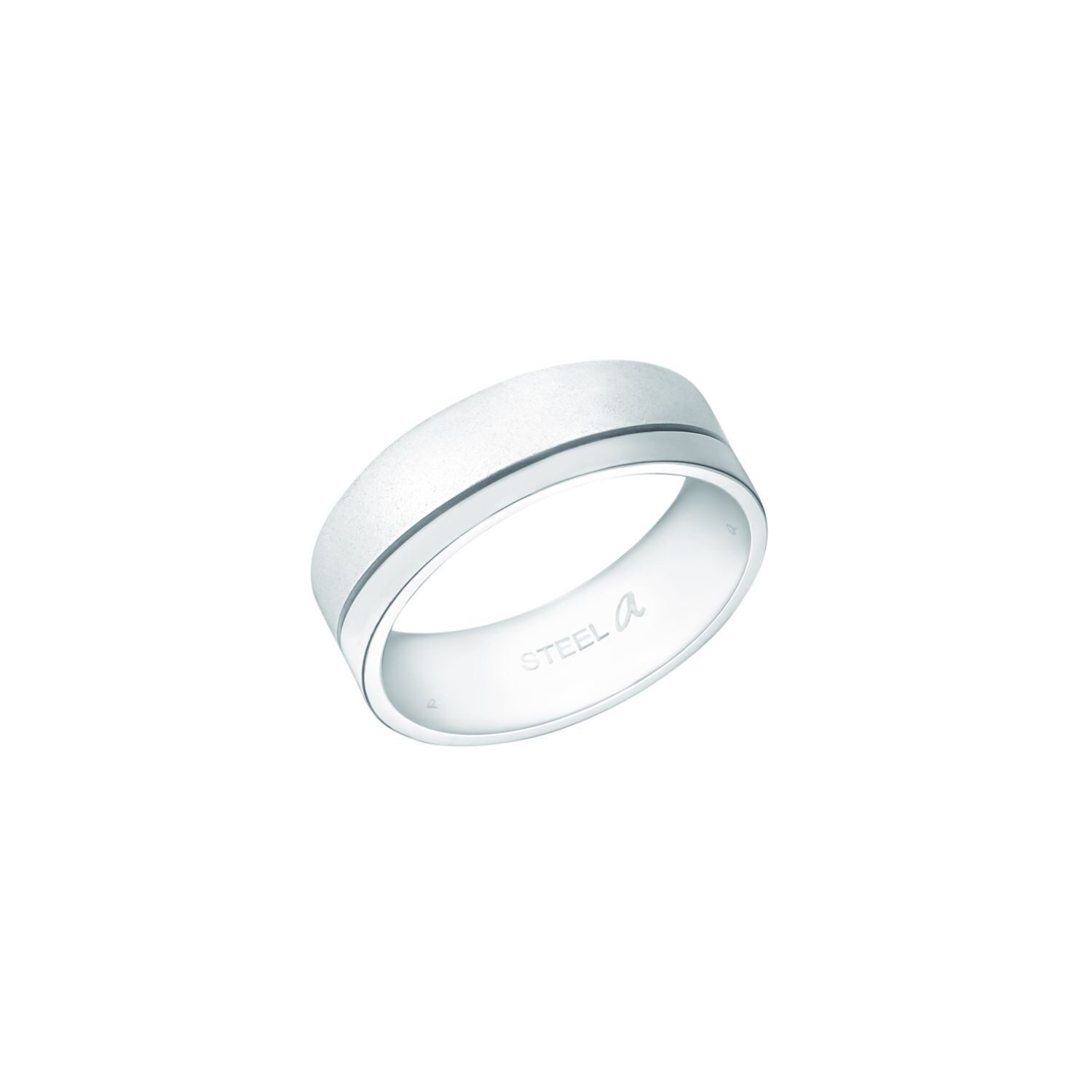 Amor Fingerring Amor Ring für Damen und Herren, Unisex, Edelstahl (Ring ohne Stein, 1-tlg)