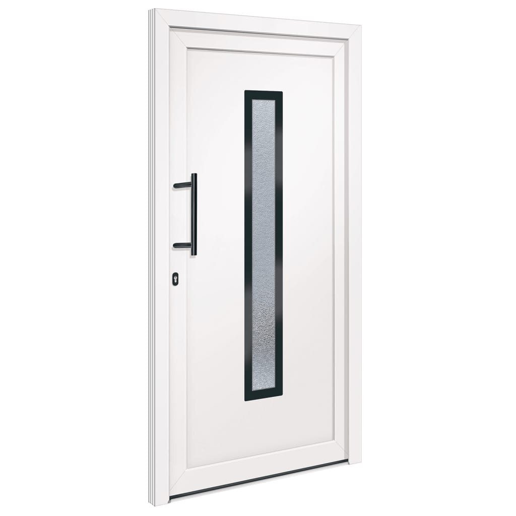 vidaXL Haustür Haustür Weiß 108x208 cm günstig online kaufen