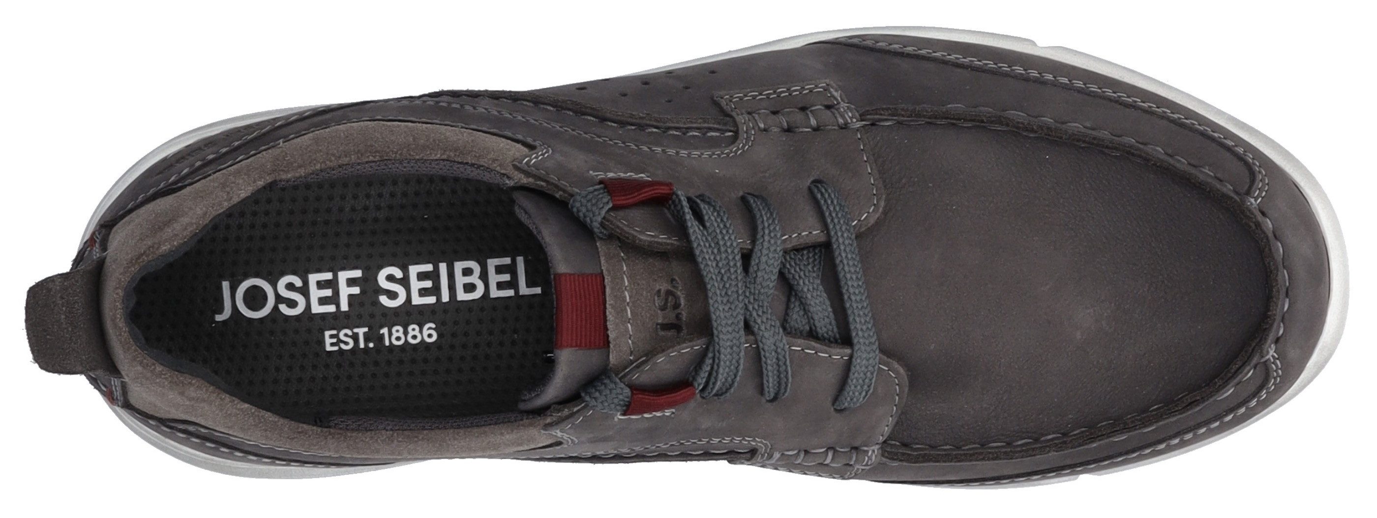 Josef Seibel Enrico 25 Sneaker, Schnürschuh, Komfortschuh, Freizeitschuh mit Wechselfußbett