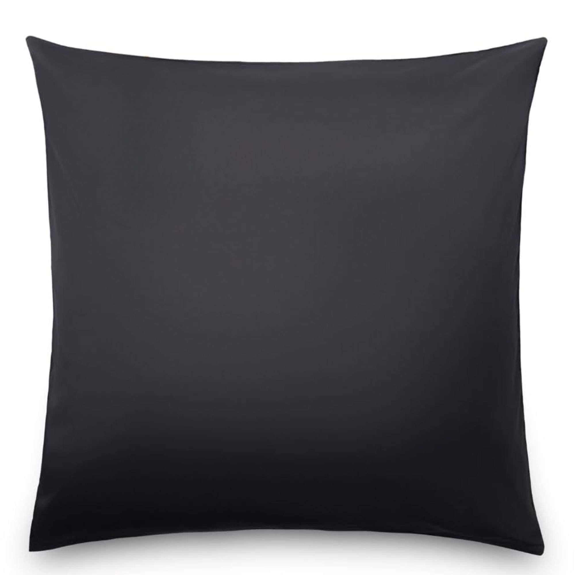 Blumtal Kissenbezüge Premium Mako Satin Kissenbezug, superweich aus 100% Baumwolle, (2 Stück), OEKO-TEX zertifiziert – Glanzoptik & farblich passender Reißverschluss
