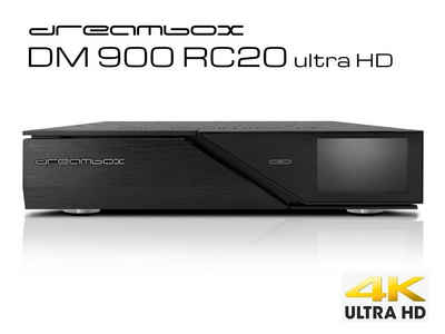 Dreambox »Dreambox DM900 RC20 UHD 4K 1x Dual DVB-C/T2 Tuner« Kabel-Receiver
