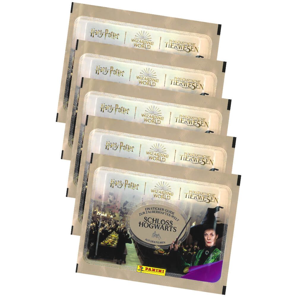 Sammelkarte Harry Potter Sticker Guide 3 - Schloss Hogwarts Sammelsticker