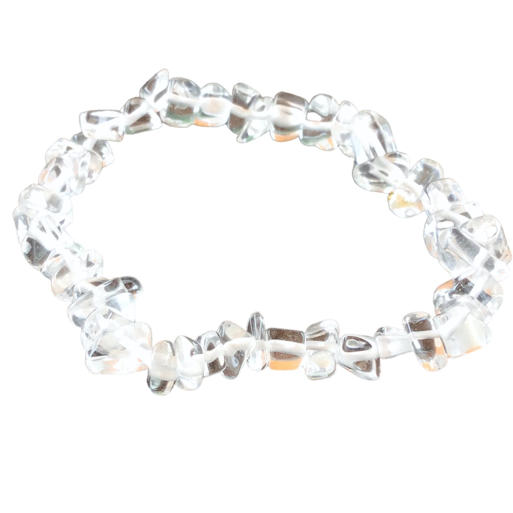 Steinfixx® Armband Bergkristall Splitterarmband - Edelstein günstig online kaufen