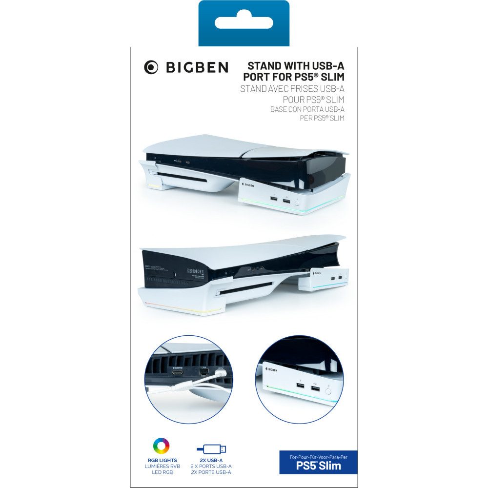 Horizontale Hub-Station für PS5 Slim Controller