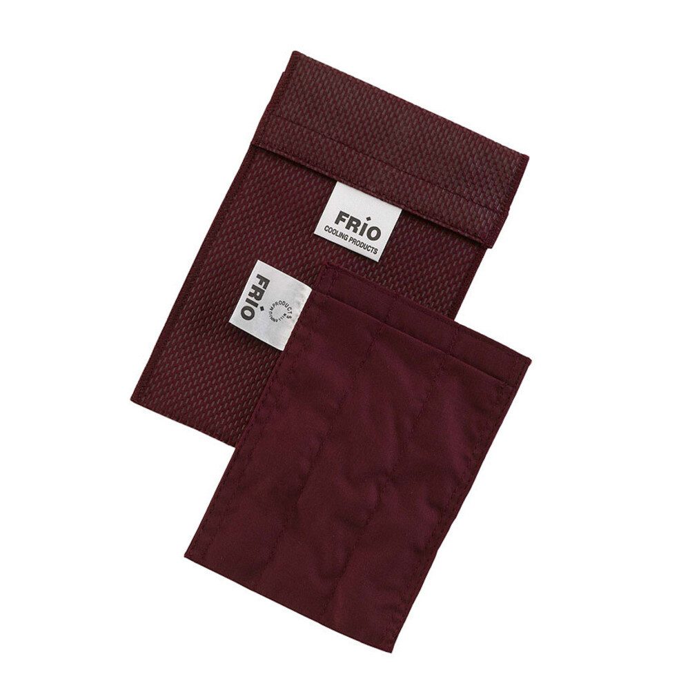 Kühltasche Pumpentasche 9 x 11 cm weinrot