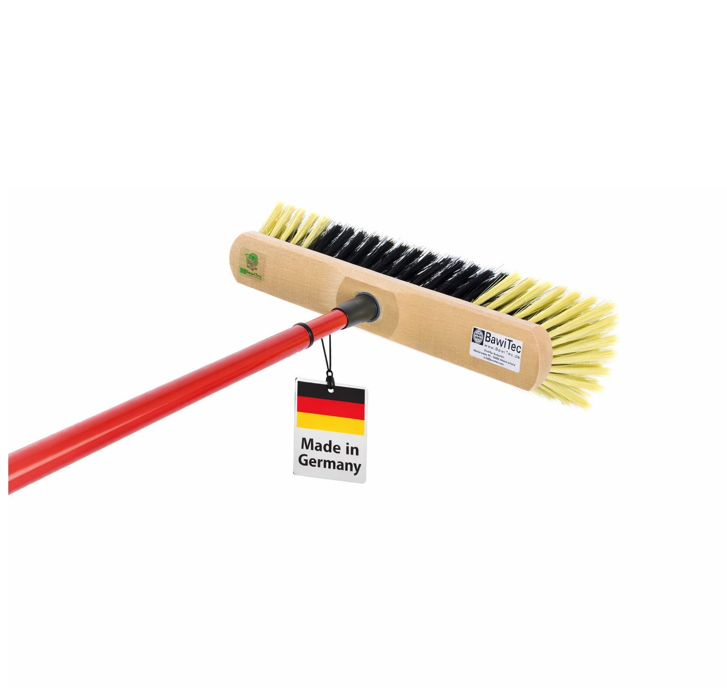Abziehbesen Qualitäts Zimmerbesen mit Teleskopstiel Besen mit Stiel