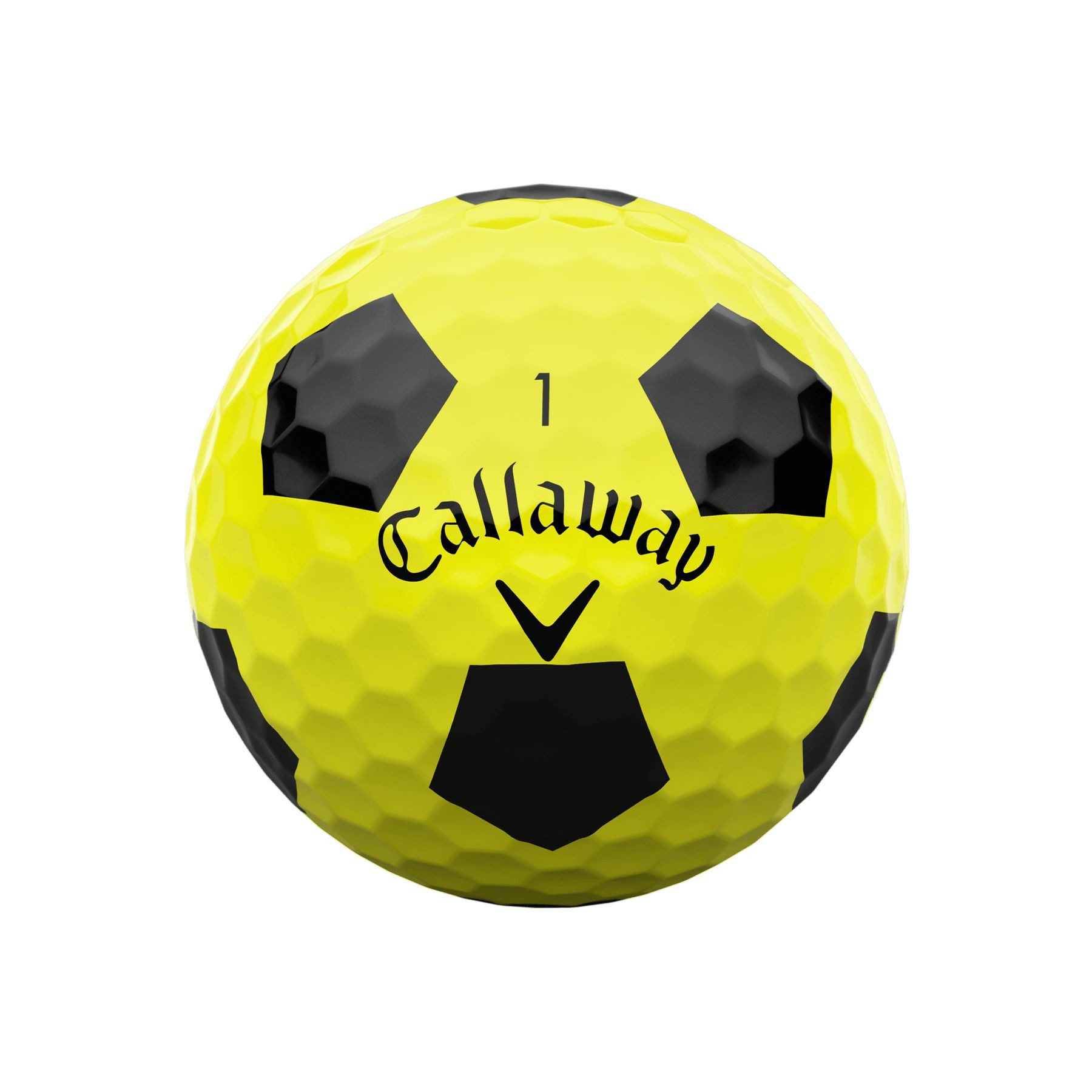 Callaway Golfball Callaway E.R.C. Soft Truvis Yellow Golfbälle – Maximale Länge, weiches, maximale Länge, weiches Gefühl und zuverlässige Kontrolle