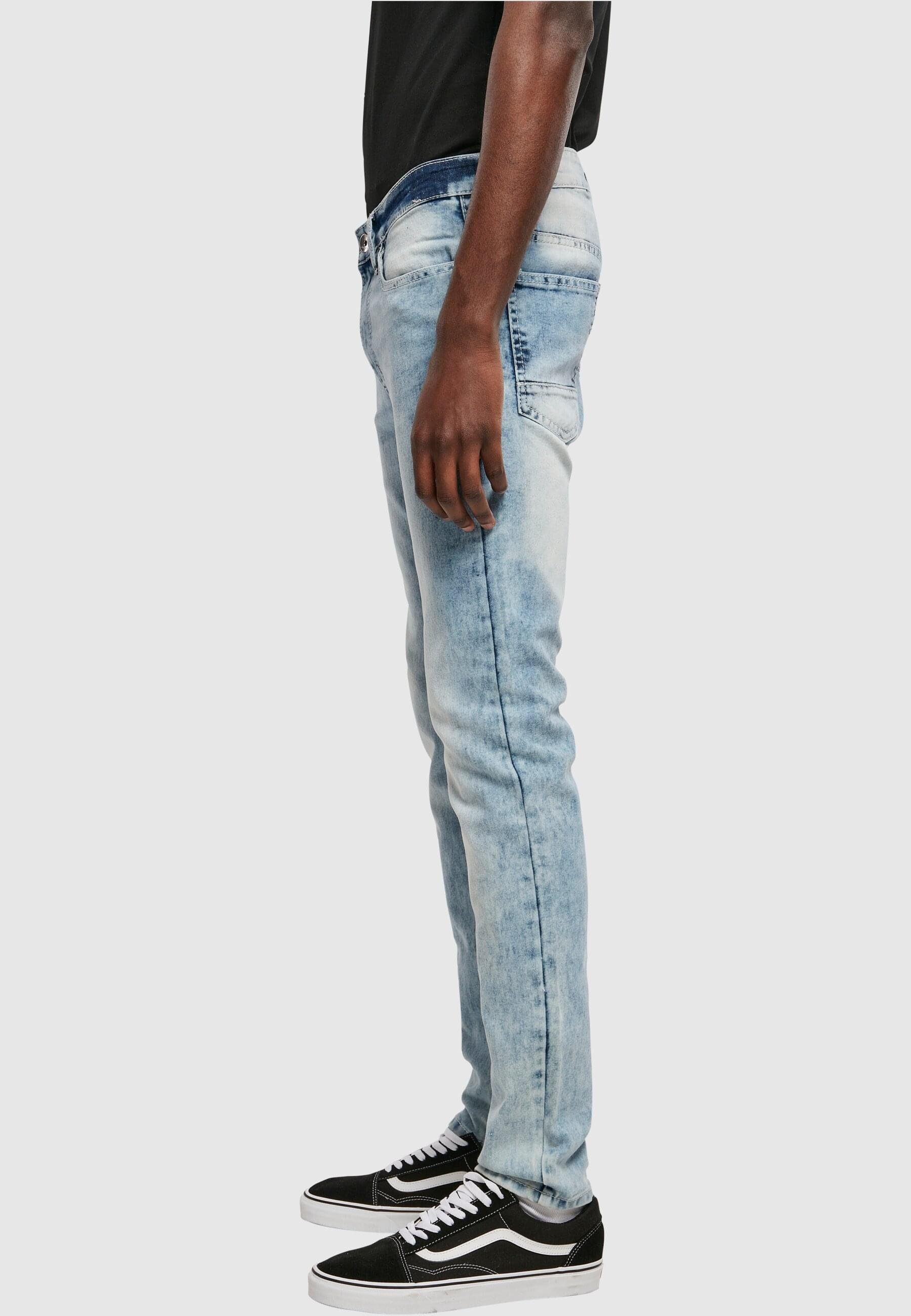 Denim Stretch (1-tlg) llightsand Bequeme Jeans Signature Southpole Herren blue