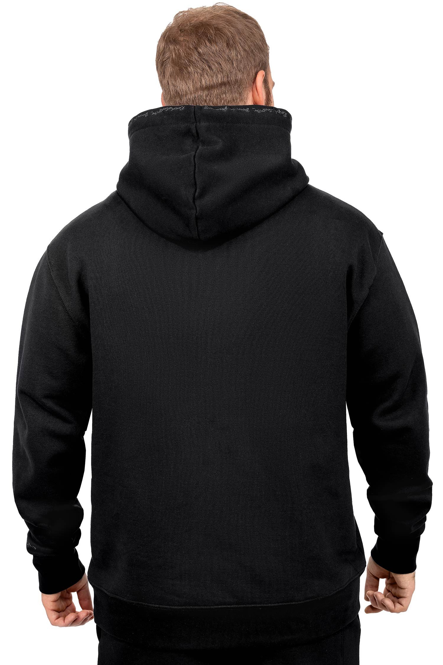 Reichstadt Trainingspullover Herren Regular Fit Sport Hoodie Marken-Stick S günstig online kaufen