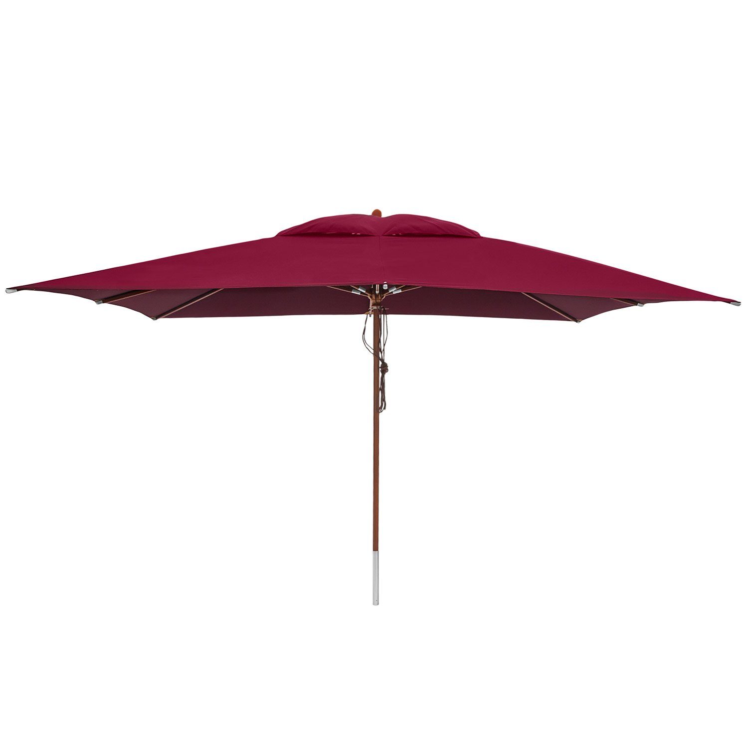 anndora-sonnenschirm Sonnenschirm 3x4 Meter Marktschirm rechteckig, günstig online kaufen