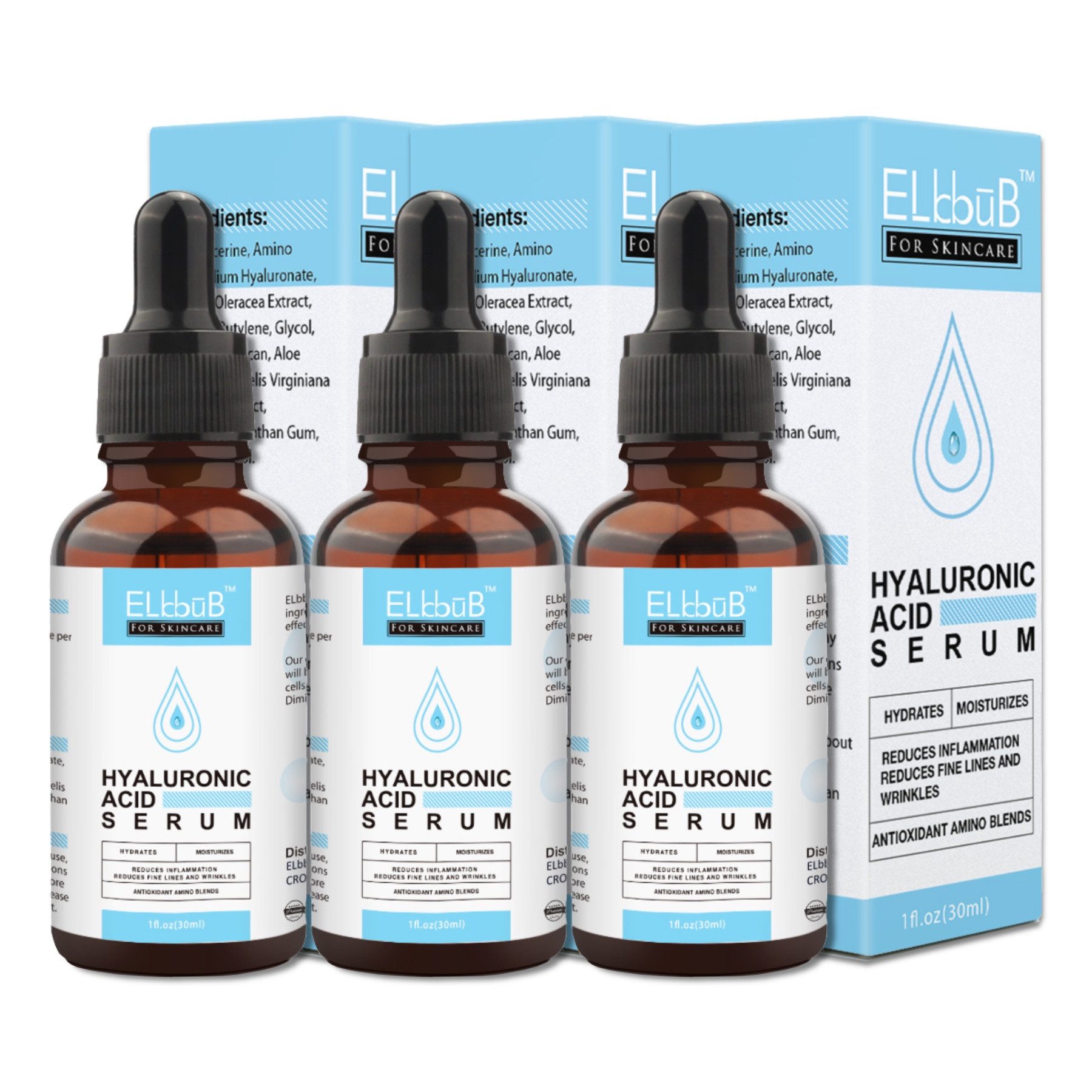 Gesichtsserum P-Beauty Hyaluron Gesichtsserum mit Hyaluronsäure 30ml