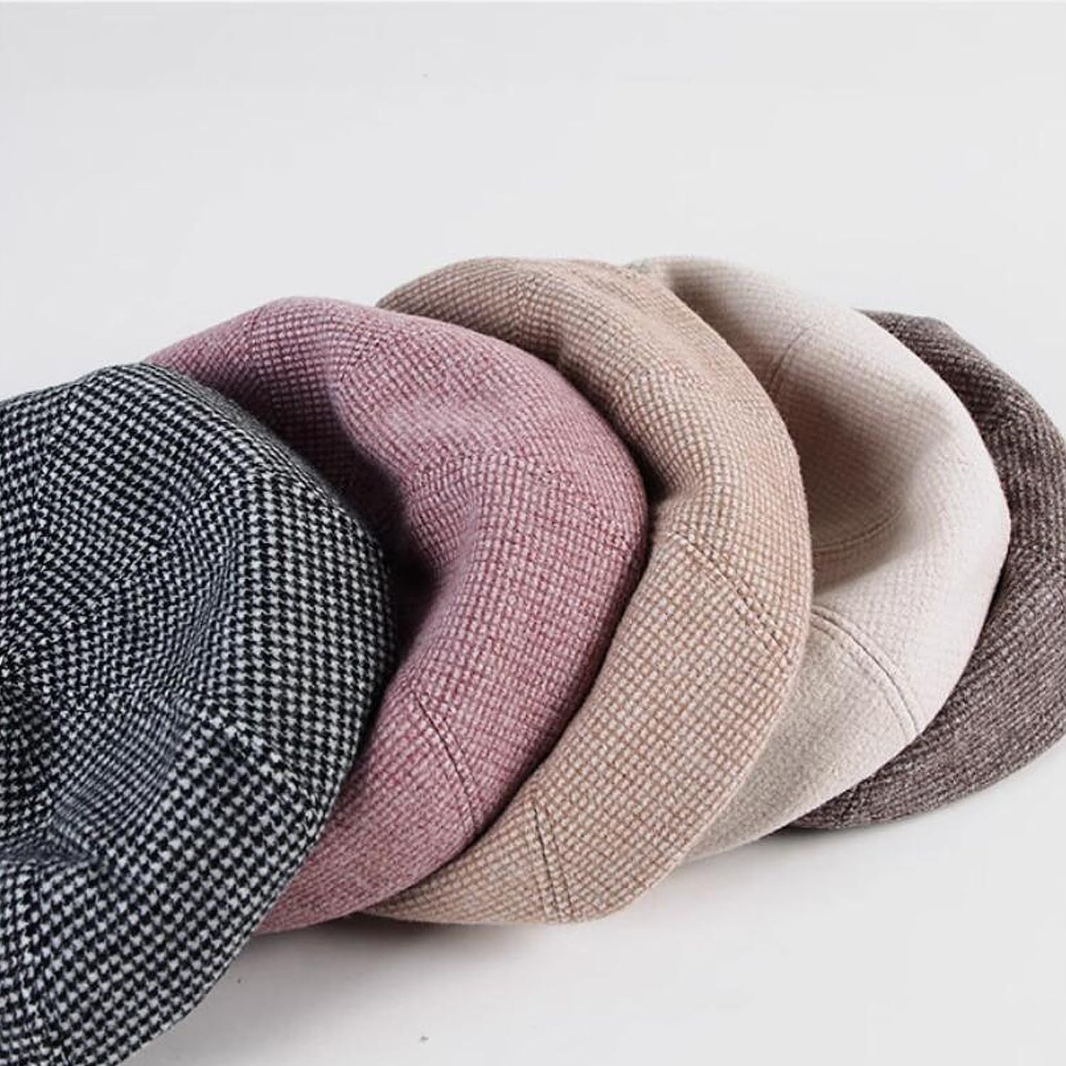 Coonoor Baskenmütze Winter Barett Cap Damen Koreanisch Stil Frauen Barette günstig online kaufen