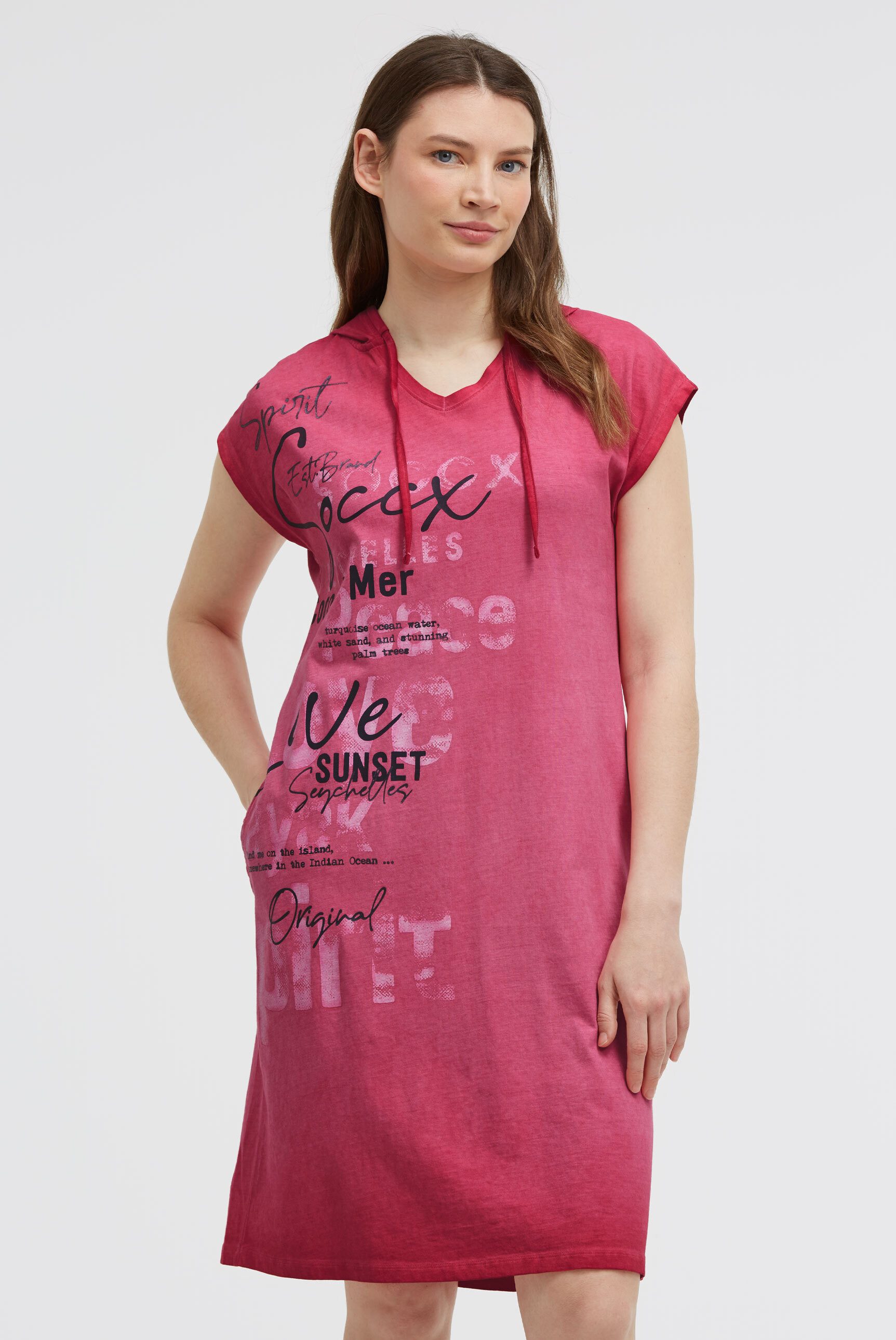 SOCCX Sommerkleid mit Taschen