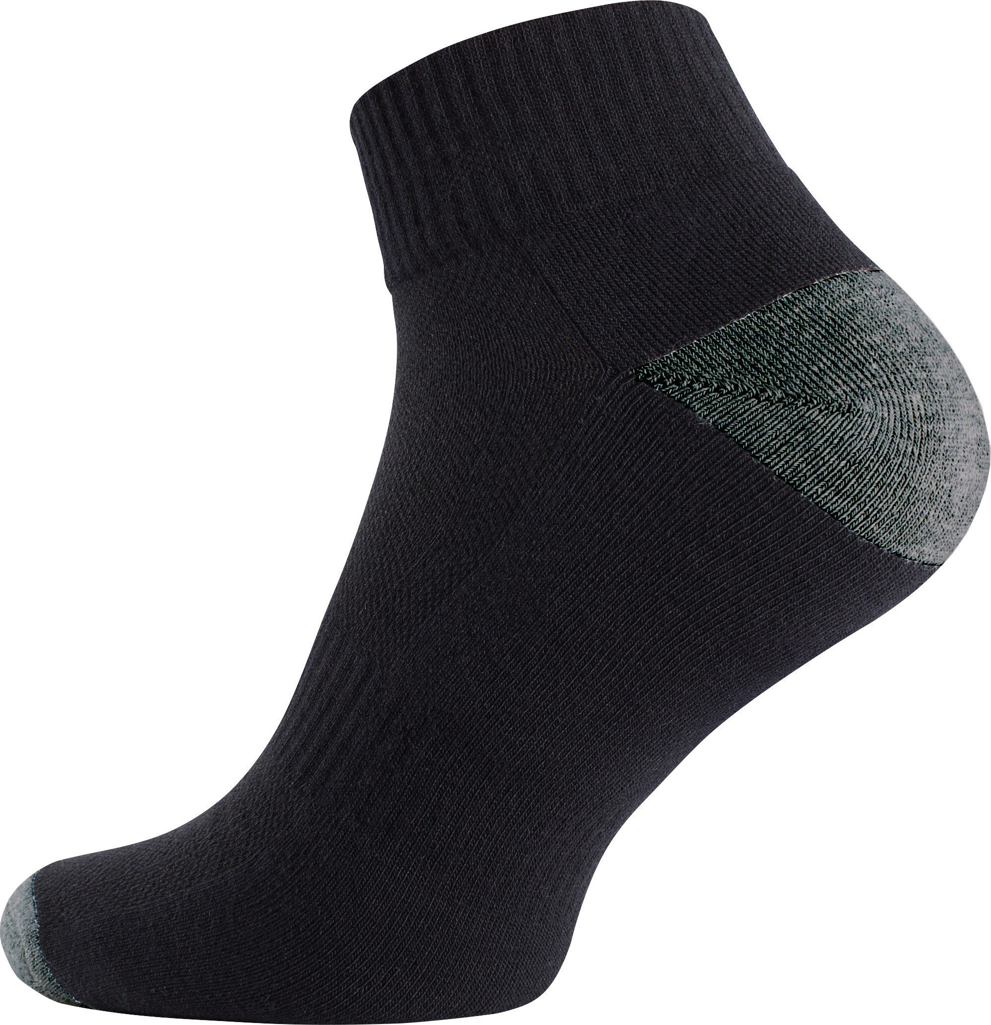 Stark Soul® Sportsocken 6 Paar Quarter Socken-Sportsocken mit Mesh-Strick und Frotteesole 6 Paar