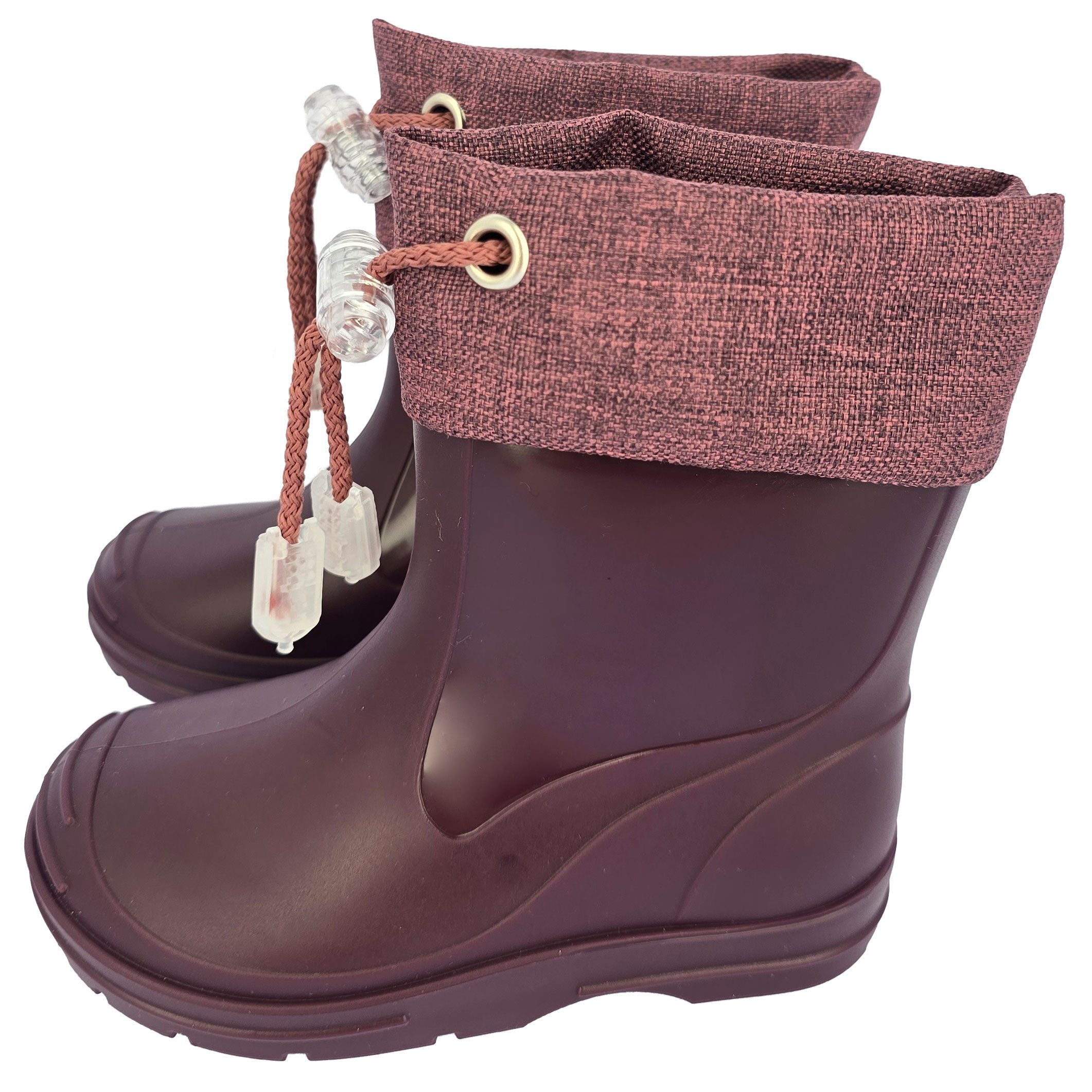 Beck Kleinkinder Regenstiefel Basic mit leichtem Warmfutter Gummistiefel