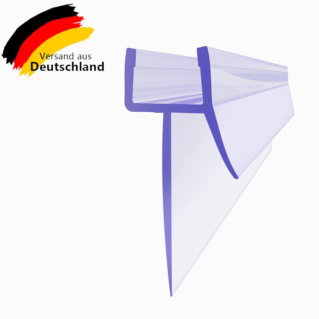 Duschdichtung Duschdichtung PVC Ersatzdichtung für 7mm/ 8mm Glas 70/80/90/100/120cm