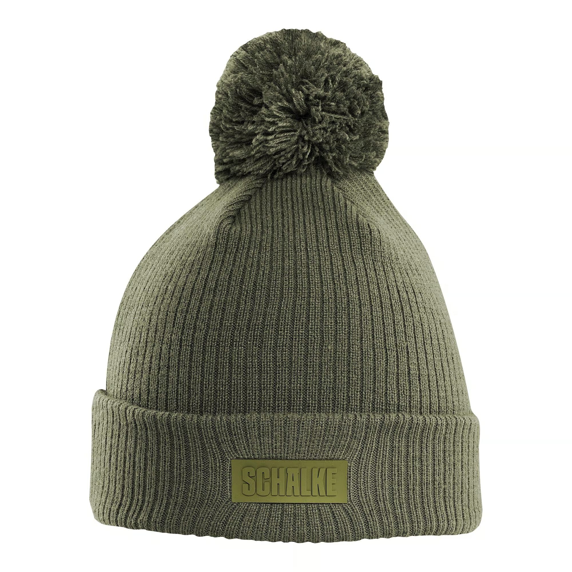 FC Schalke 04 Bommelmütze New Era Beanie khaki (1-St) günstig online kaufen