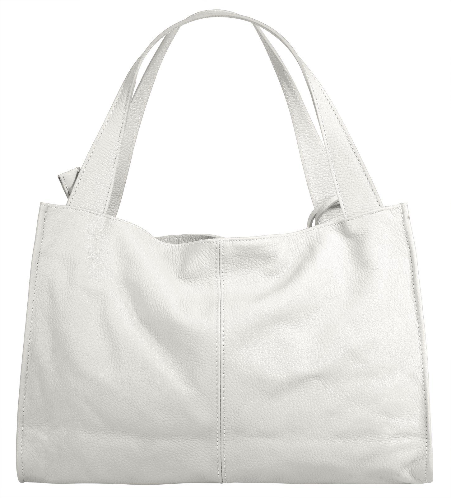 Cluty Shopper, echt Leder, Made in Italy