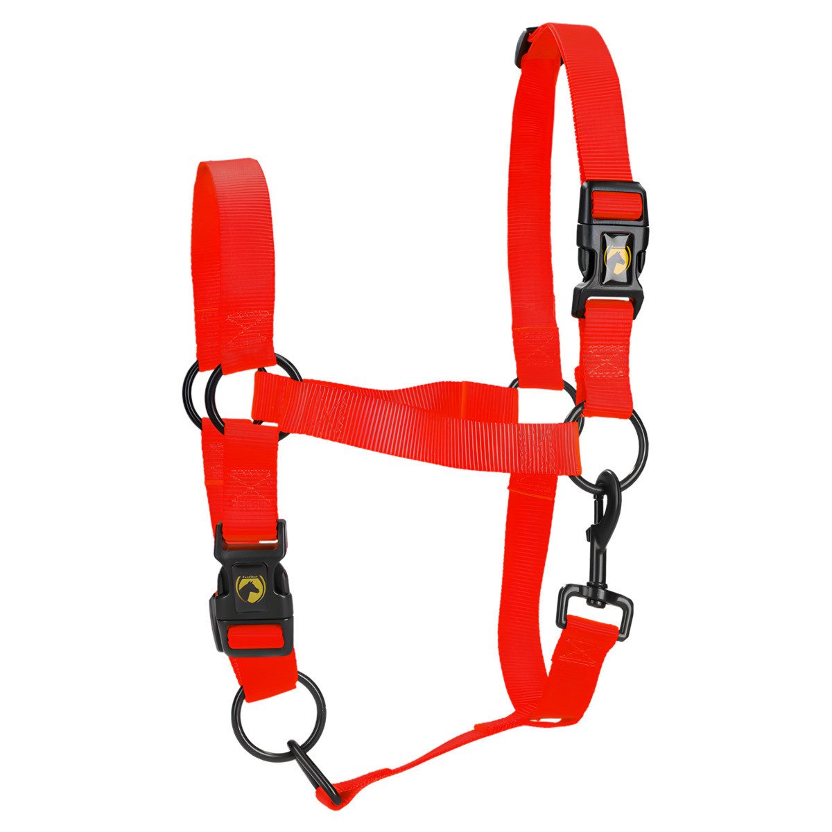 Excellent Horse Pferdestirnriemen Essential Halfter rot