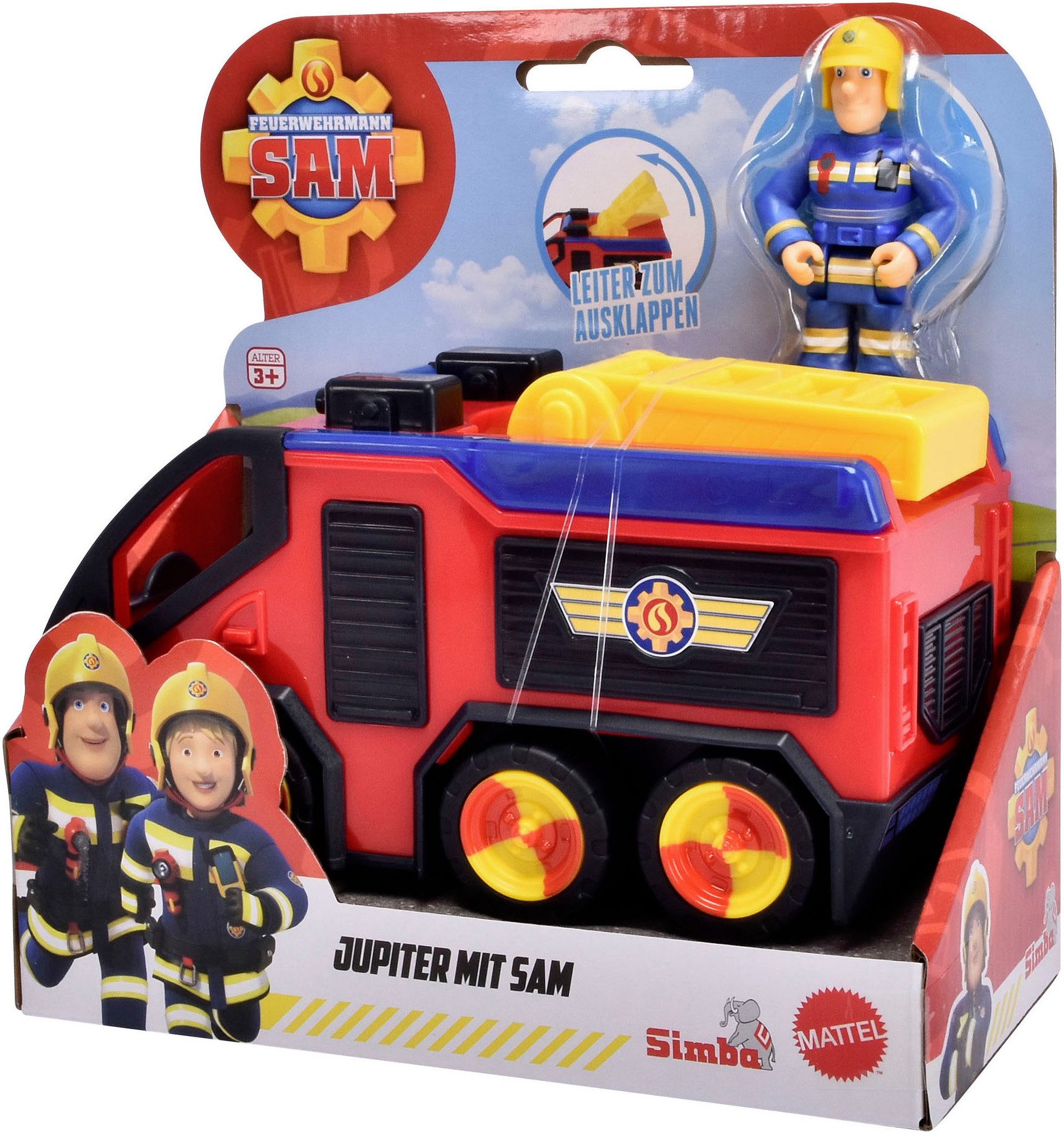 SIMBA Spielzeug-Feuerwehr Feuerwehrmann Sam Junior Jupiter Neue Version, mi günstig online kaufen