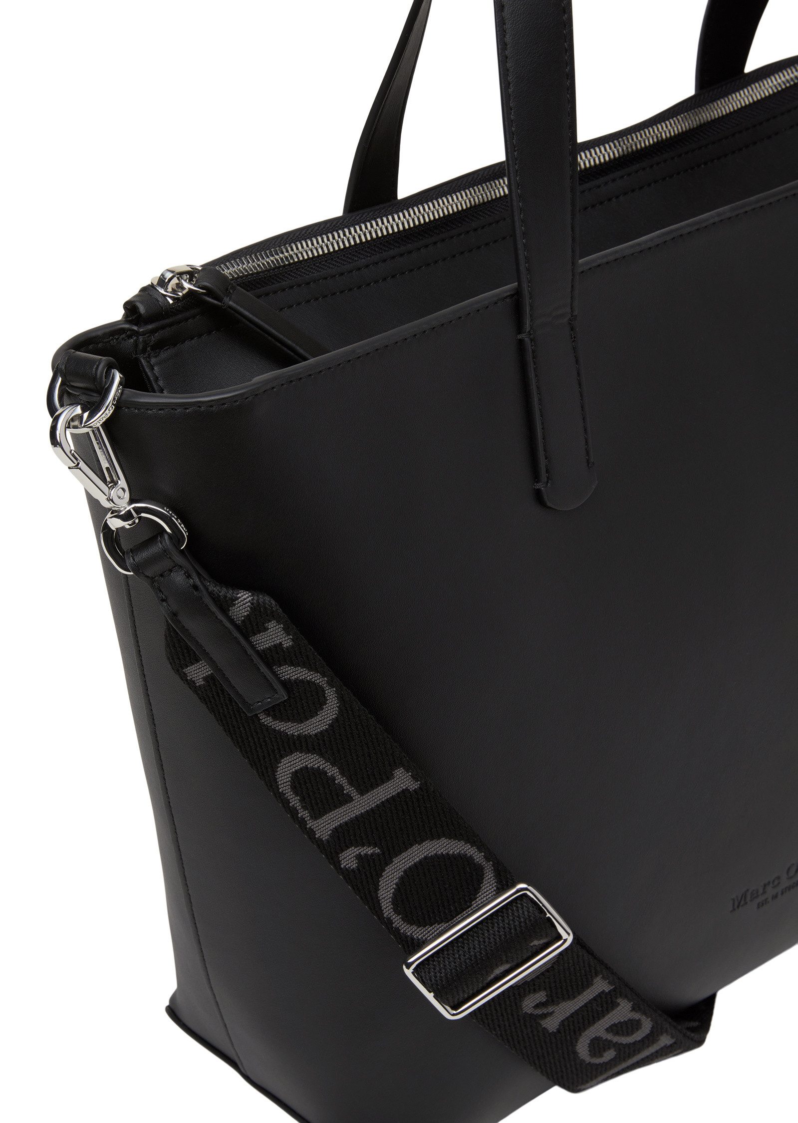 Marc O'Polo Shopper aus einer Lederalternative aus recyceltem Polyester