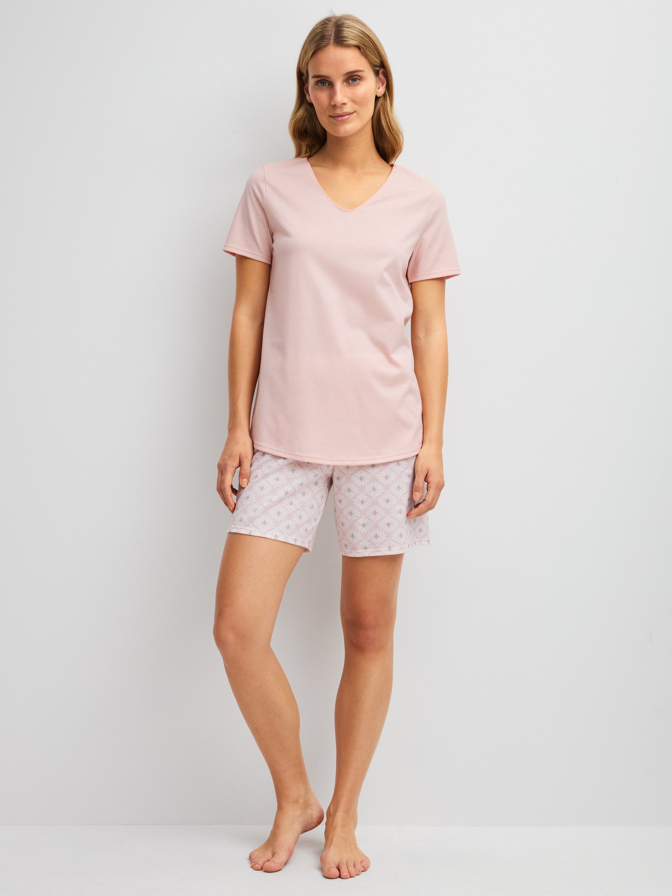 CALIDA Shorty Flower Nights Damen (2 tlg) 100% Baumwolle, hautfreundlich, w günstig online kaufen