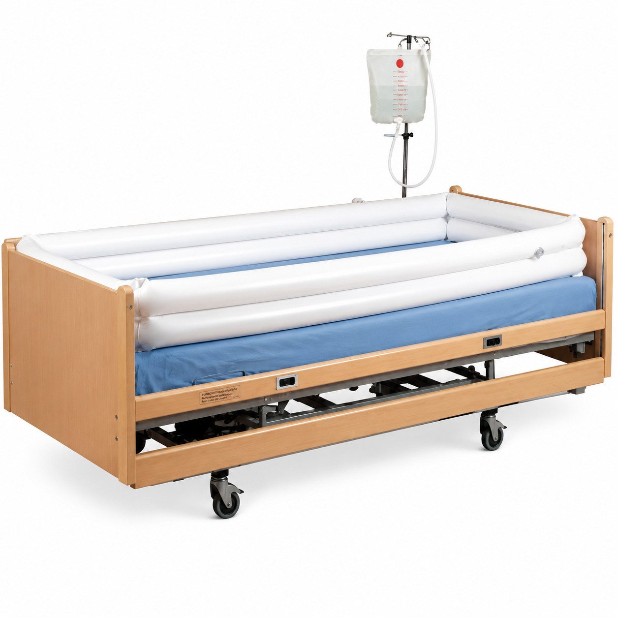 DocMed Badewanne Aufblasbare Bett-Badewanne, (Leichtes Positionieren und Aufblasen), leicht, praktisch