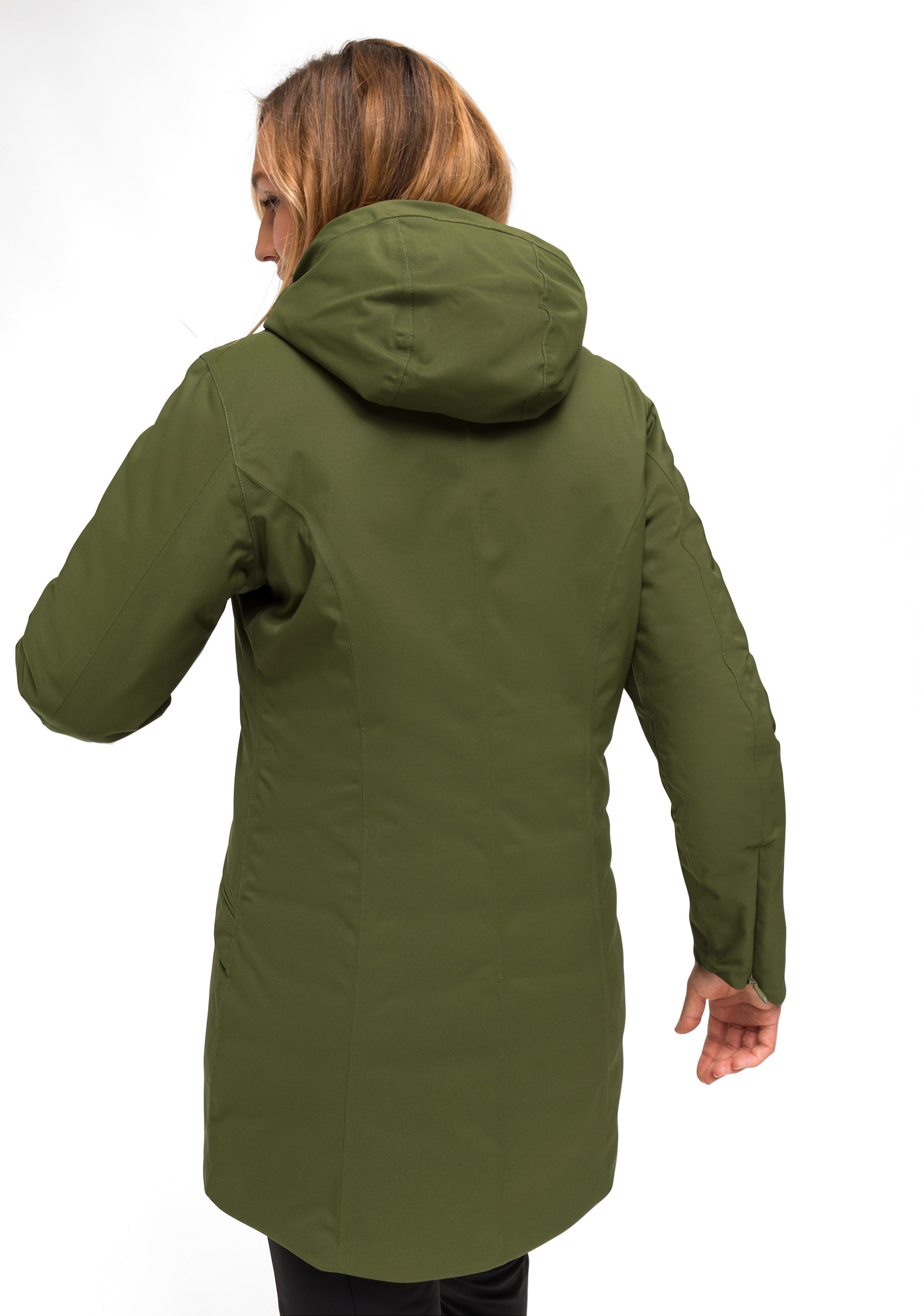 Maier Sports Funktionsjacke Henni Sportlicher Outdoormantel für Outdoor und City, leicht wattiert