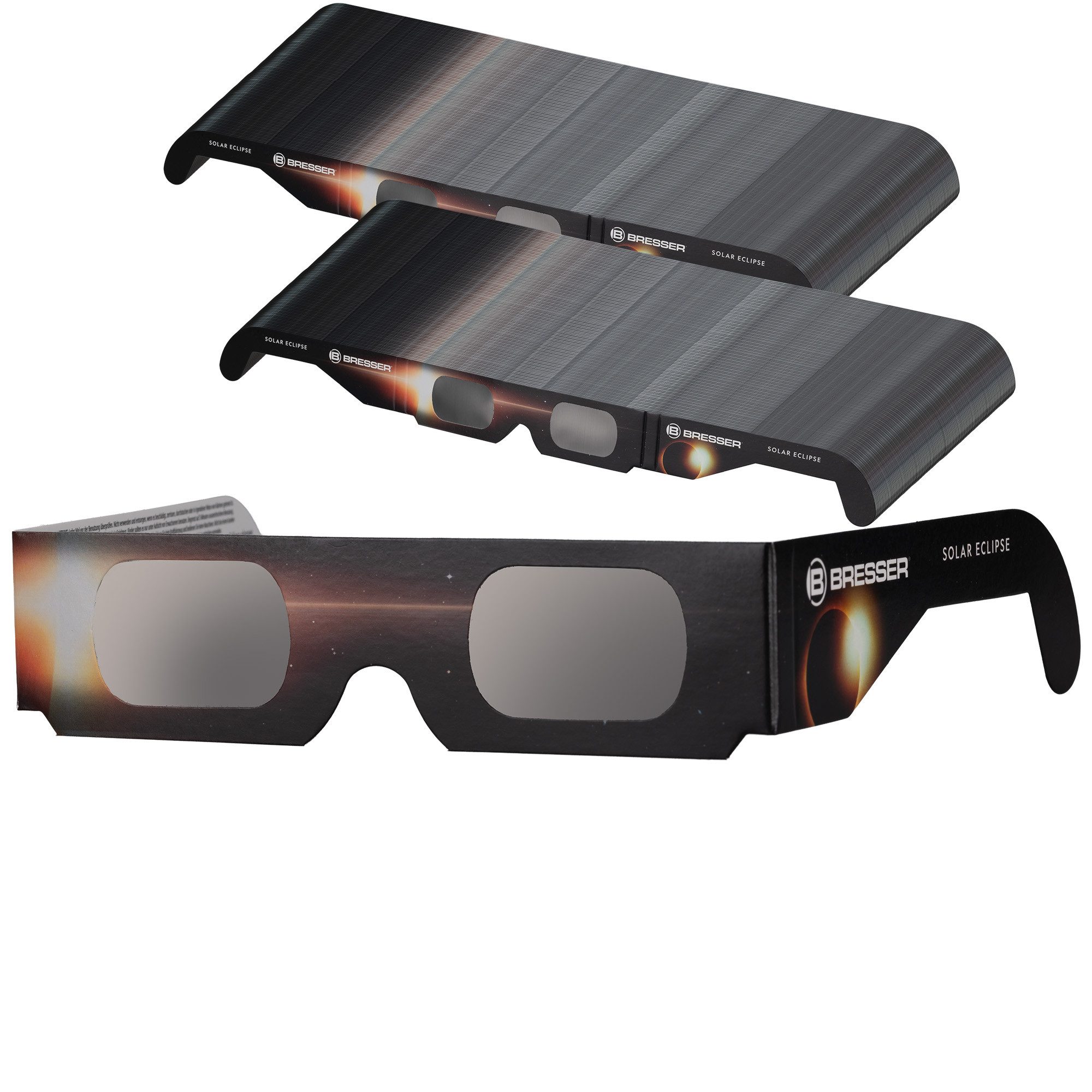BRESSER Teleskop BRESSER Sonnenfinsternis-Brille (1000 Stück) - Design B